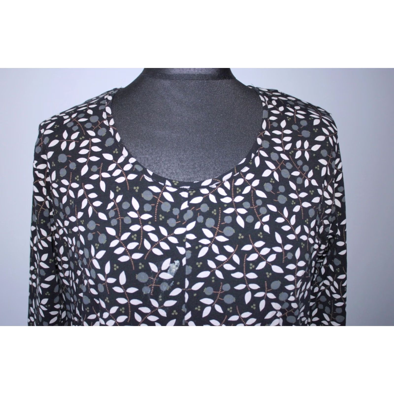 Vintage Gudrun Sjoden Tunic Dress Womens L Multicoloured 3/4 Sleeve Organic Cotton Size L / US 10 / IT 46 - 2 Thumbnail