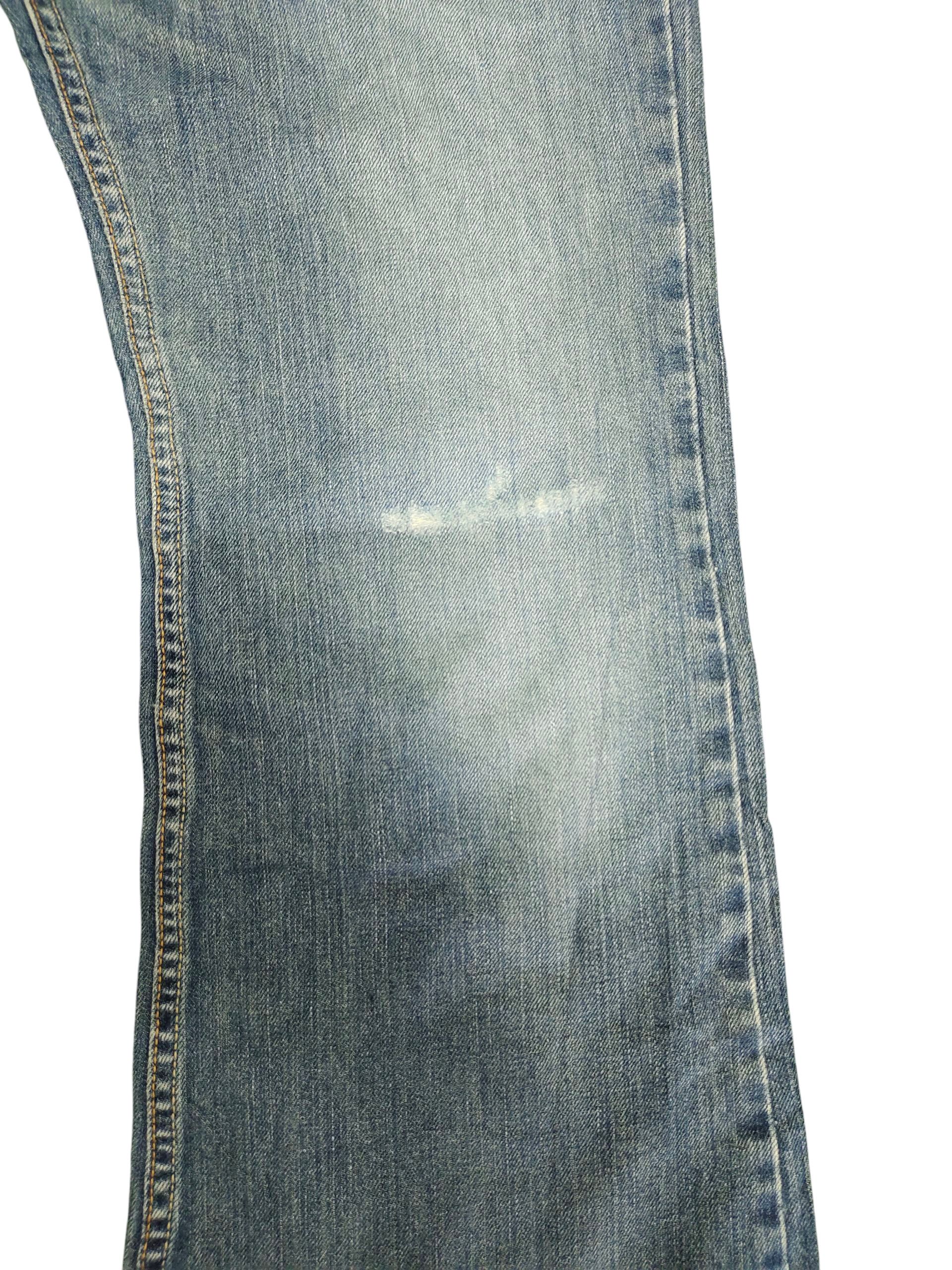 If Six Was Nine Flare Jeans Levis 527 Low Boot Cut Denim Distress Faded Size US 34 / EU 50 - 3 Thumbnail