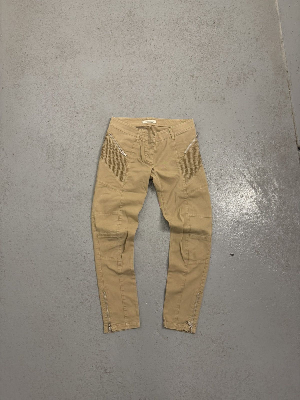 Pierre Balmain Pierre Balmain Biker Jeans Size 27" / US 4 / IT 40 - 1 Thumbnail
