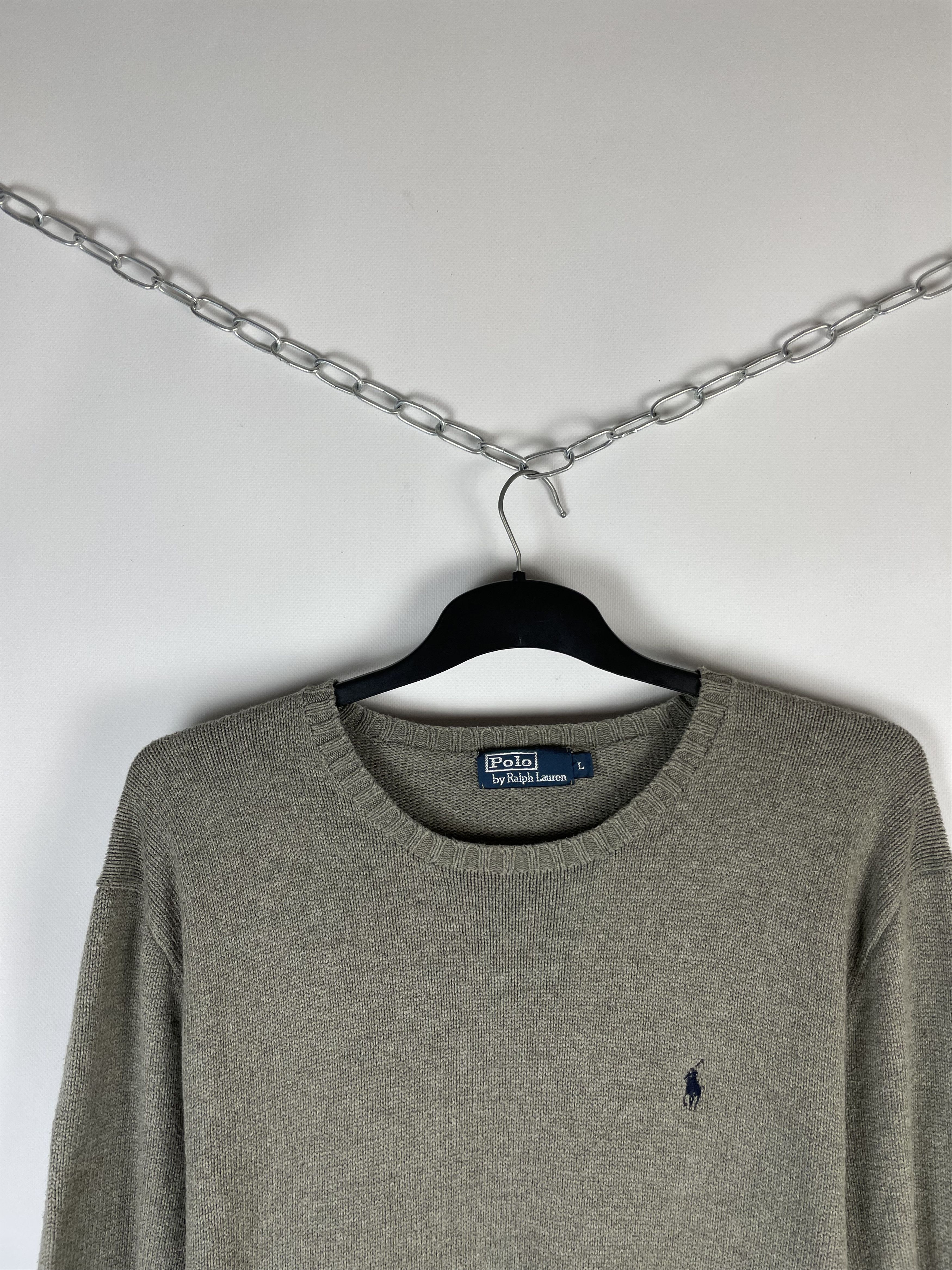Polo Ralph Lauren × Vintage Vintage Polo Ralph Lauren Knit Sweater Size US L / EU 52-54 / 3 - 3 Thumbnail