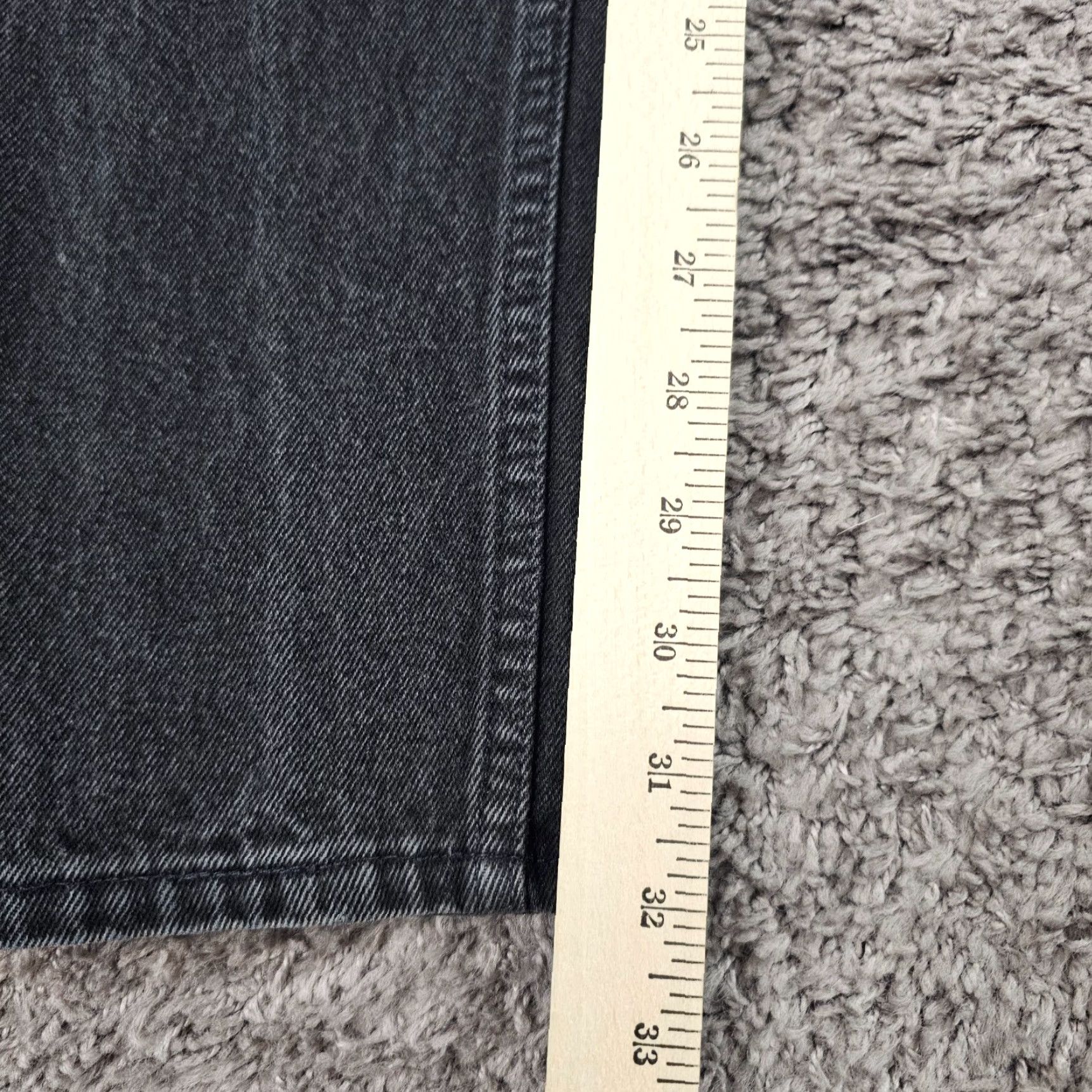 Levi's VINTAGE Levi's 550 Jeans Womens Relaxed Fit Tapered 90s Made in USA Black Denim 27x32 Size 34" / US 12 / IT 48 - 6 Thumbnail