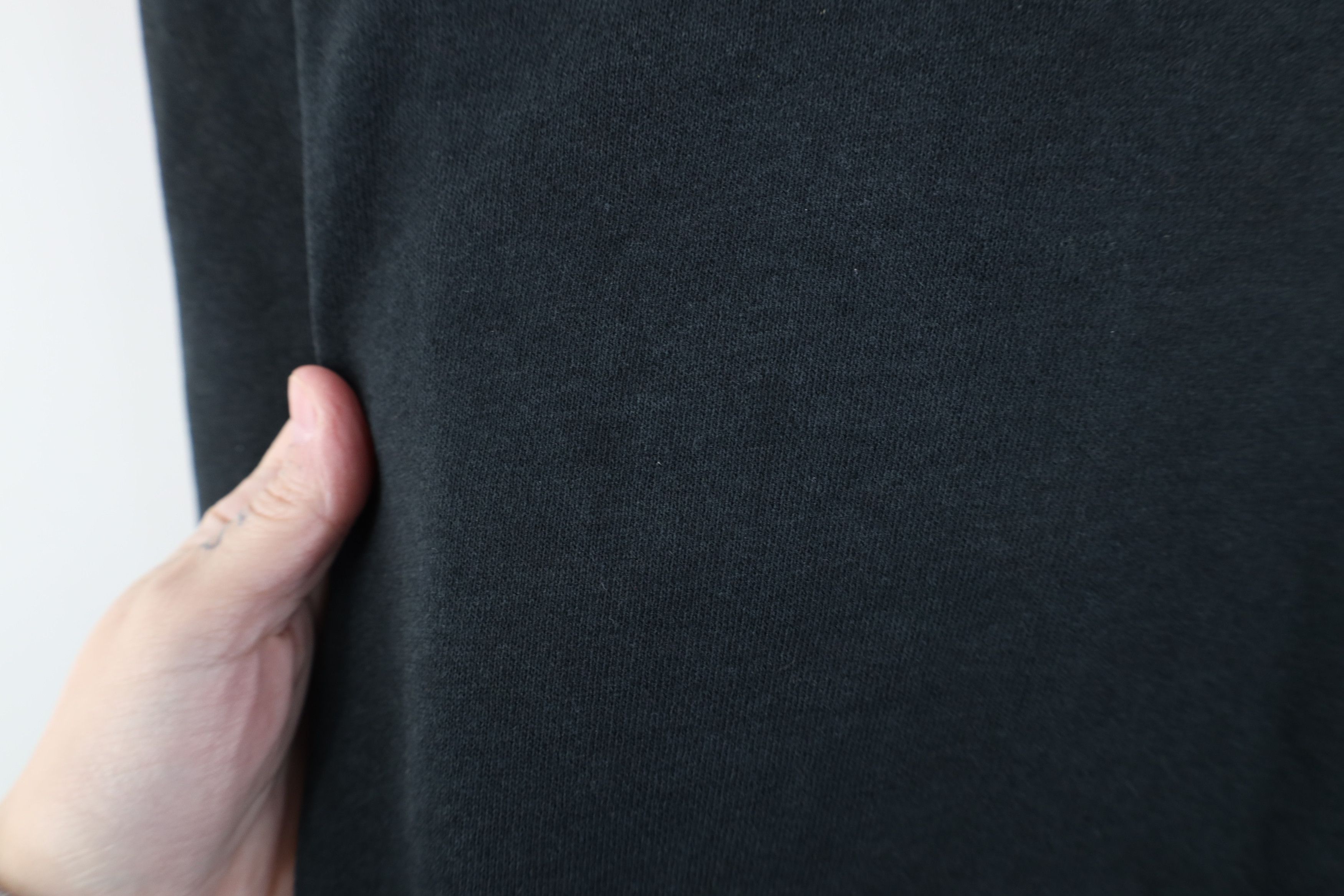 Vintage Vintage 90s Streetwear Blank Crewneck Sweatshirt Black USA Size US L / EU 52-54 / 3 - 9 Thumbnail