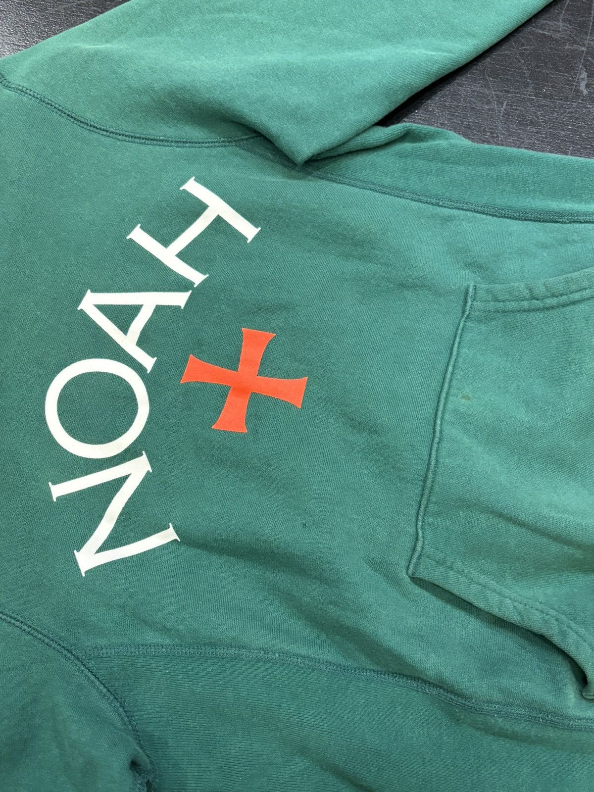 Noah Noah Core Logo Hoodie - Green Size US XS / EU 42 / 0 - 3 Thumbnail