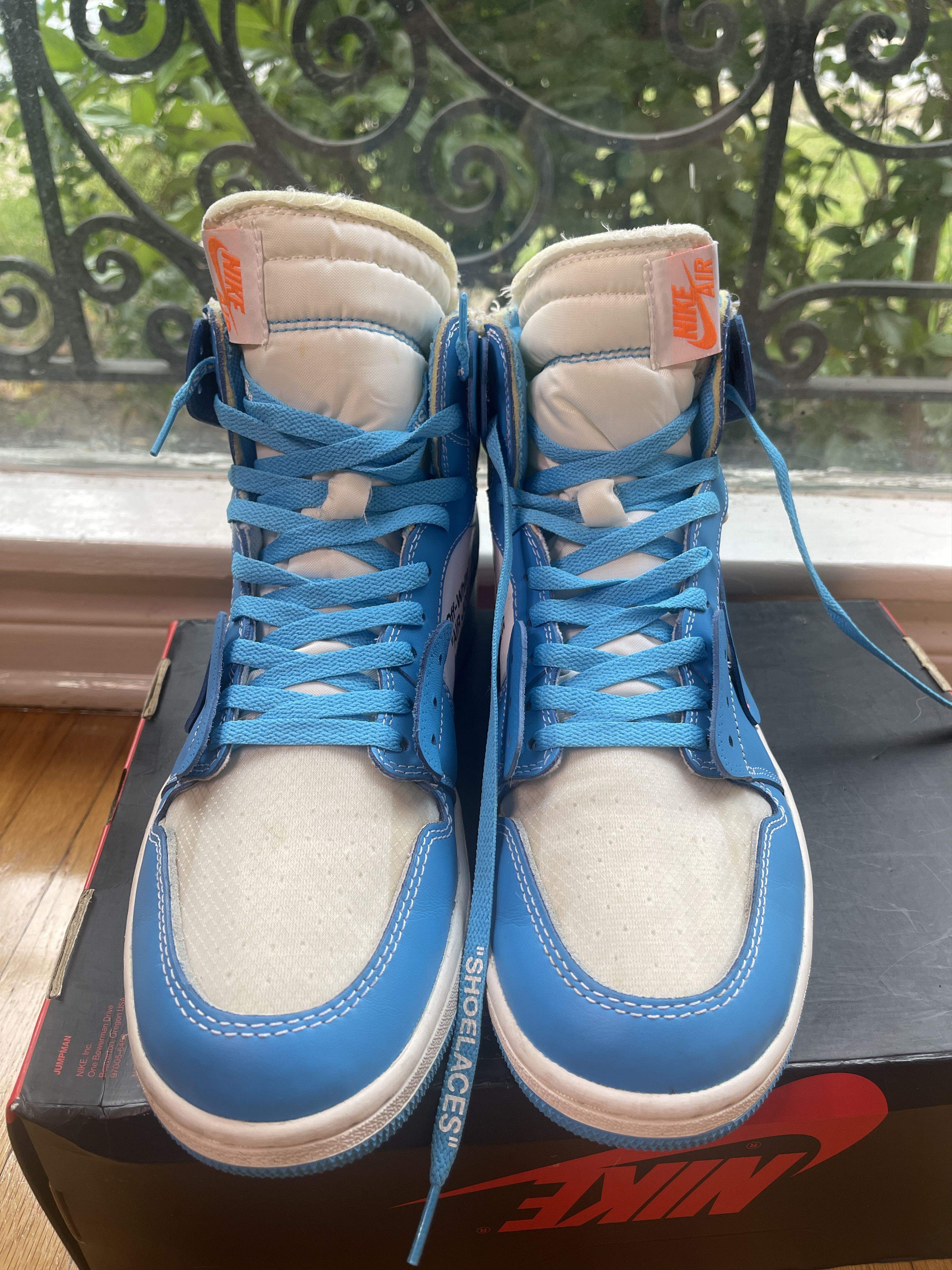Jordan Brand × Off-White Jordan 1 Off White NRG UNC Size 12.5 Size US 12.5 / EU 45-46 - 4 Thumbnail