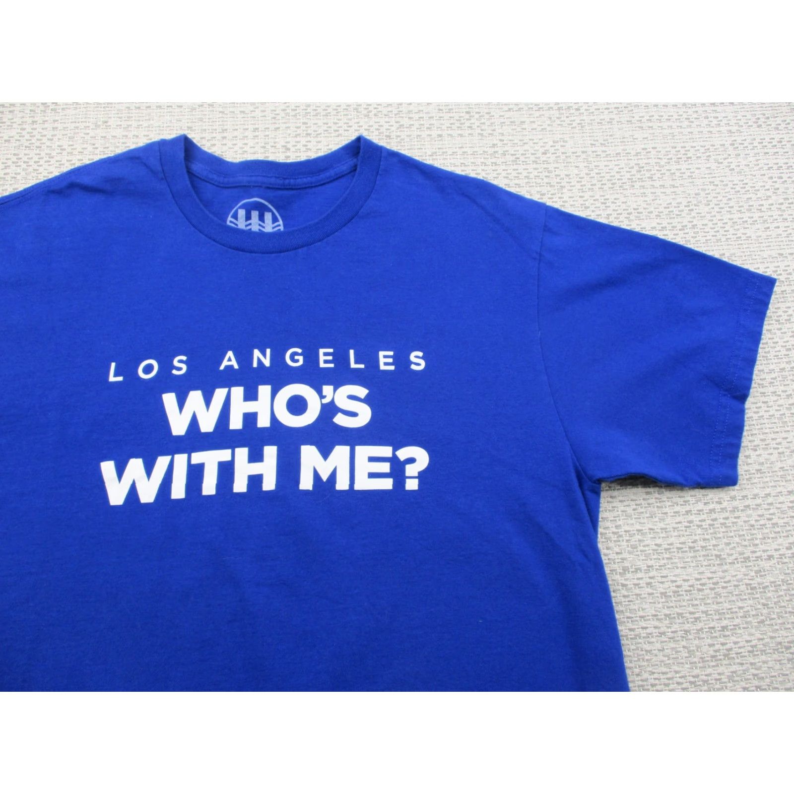 Vintage Jack White Shirt Mens Large Blue Los Angeles Who's With Me Concert Tee Music Graphic Print T-Shirt Size US L / EU 52-54 / 3 - 2 Thumbnail