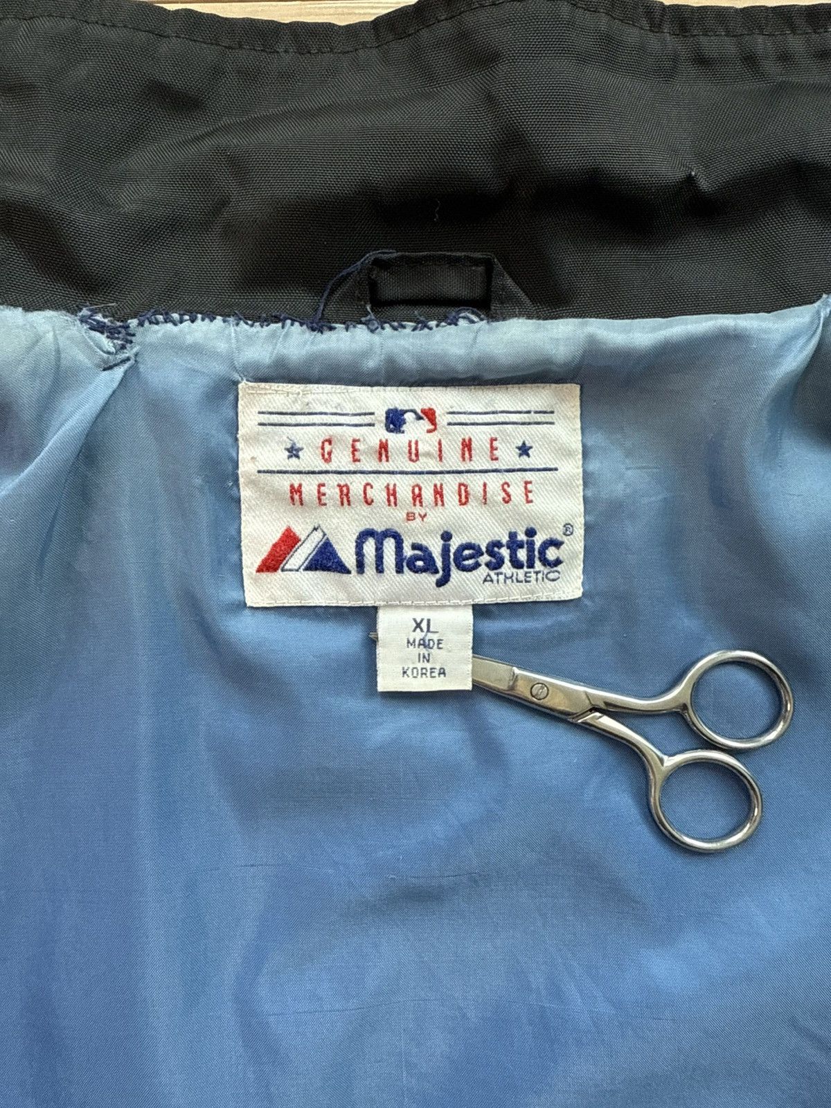 Majestic Vintage New York Mets Nylon Baseball Jacket Size US L / EU 52-54 / 3 - 7 Thumbnail