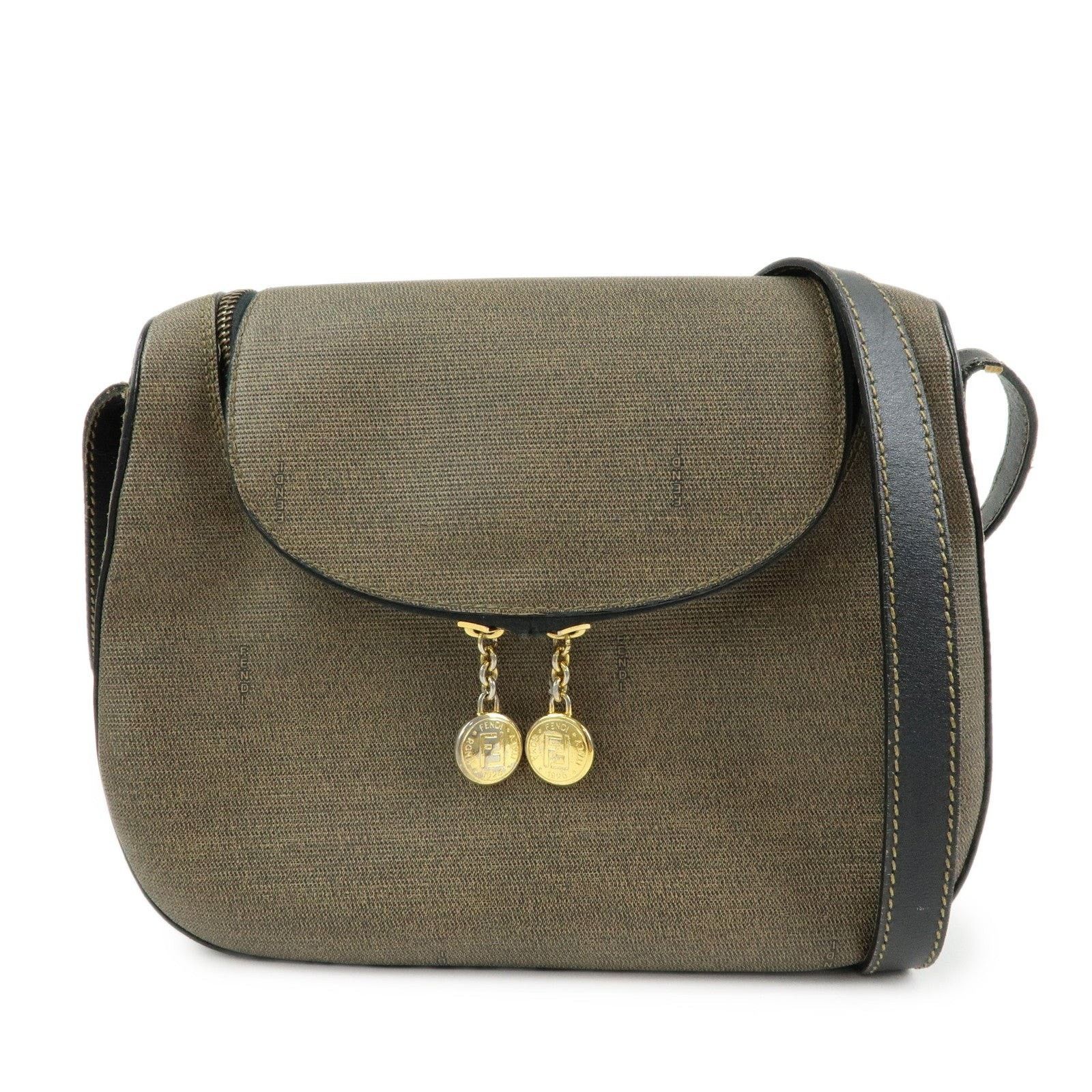 Fendi Fendi Zucca Shoulder Bag Brown Size ONE SIZE - 1 Thumbnail