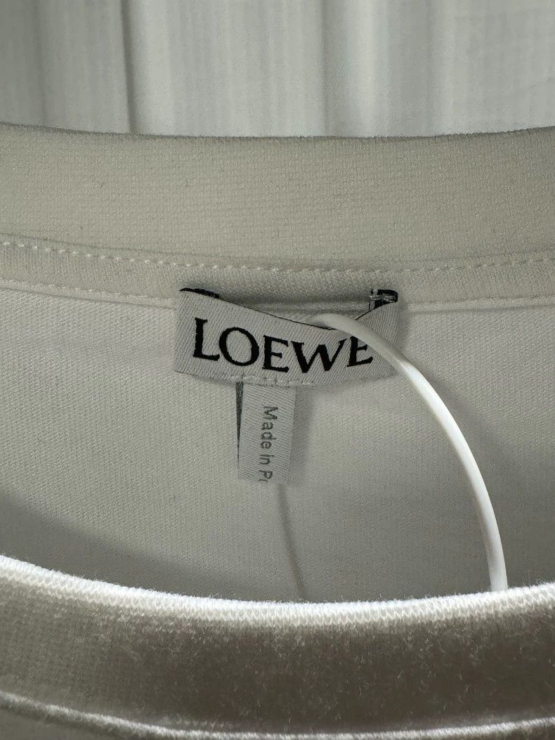 Loewe LOEWE Classic white Logo short sleeves Size XL / US 12-14 / IT 48-50 - 3 Thumbnail