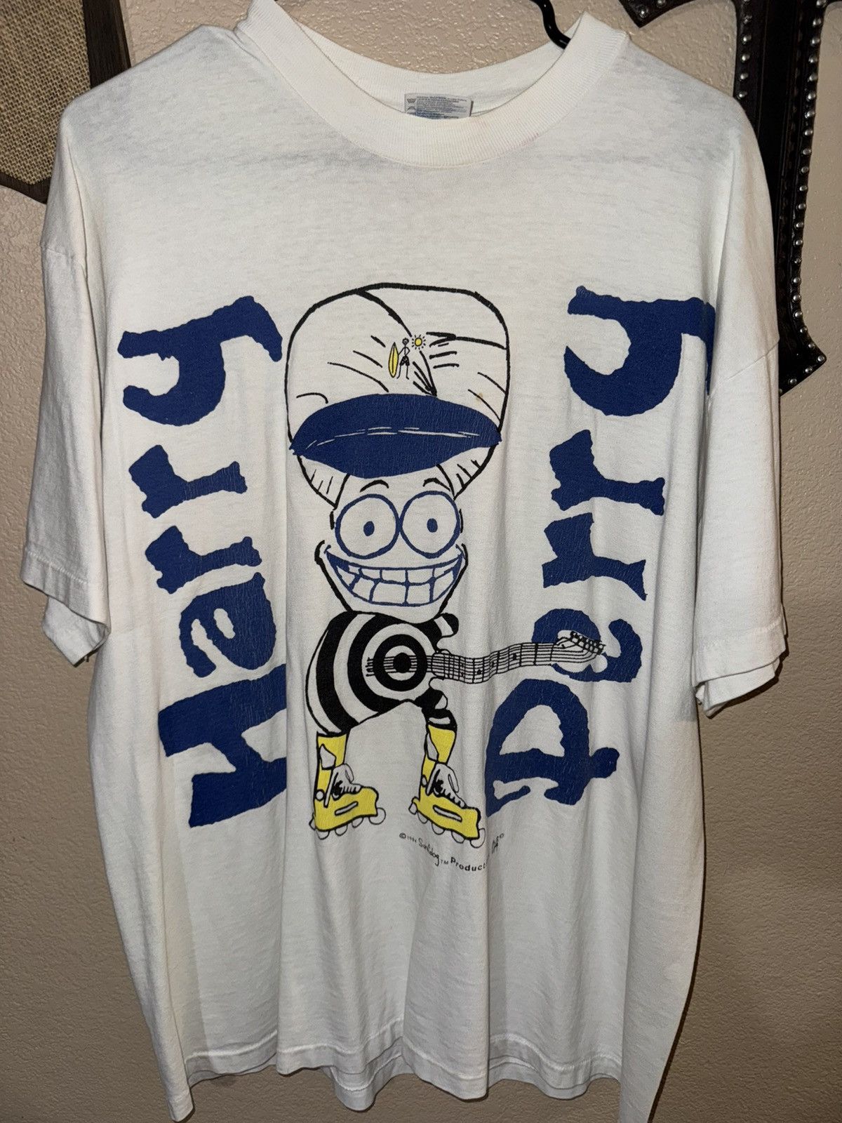 Hanes × Vintage Vintage Venice Beach Hanes Beefy Tee Shirt XL Size US XL / EU 56 / 4 - 1 Thumbnail