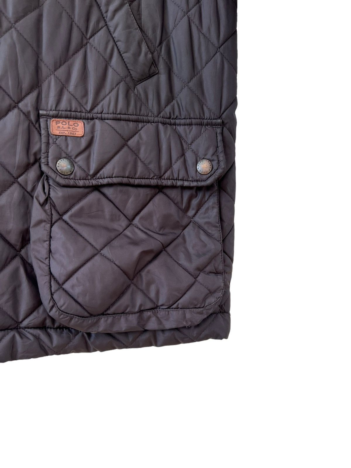 Polo Ralph Lauren POLO RALPH LAUREN Quilting Button Jacket Size US L / EU 52-54 / 3 - 10 Thumbnail