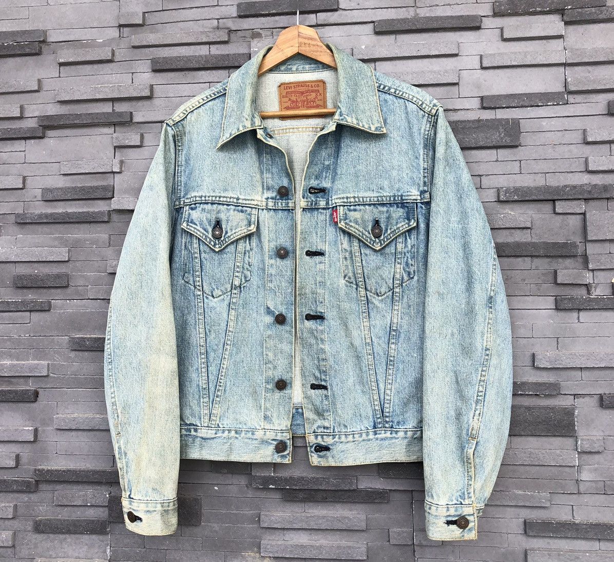Levi's Vintage Clothing Vintage 90s LEVIS BIG E Trucker Jacket Size US M / EU 48-50 / 2 - 2 Thumbnail