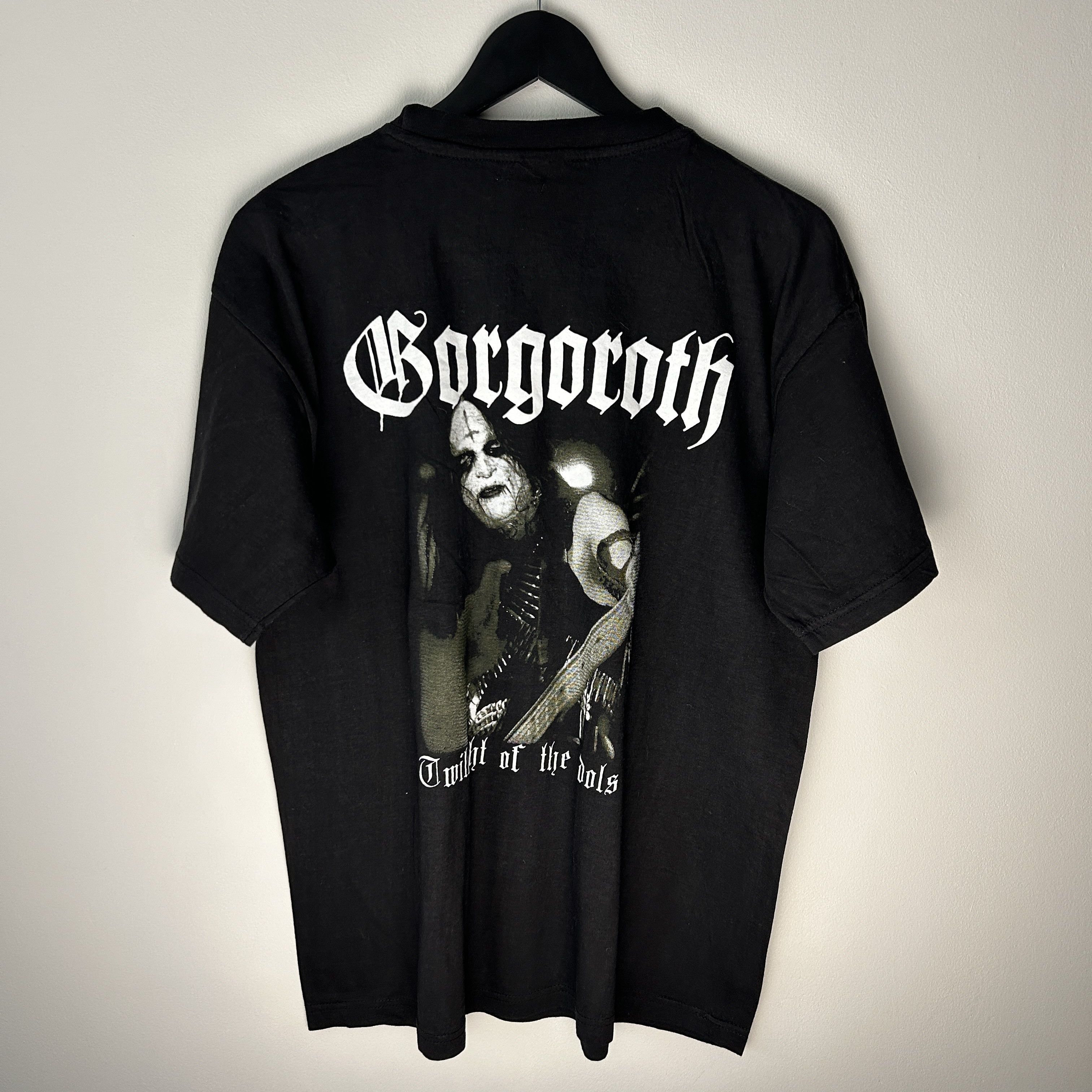 Band Tees Vintage Gorgoroth Twilight of the Idols Band T-shirt Size US XL / EU 56 / 4 - 2 Thumbnail
