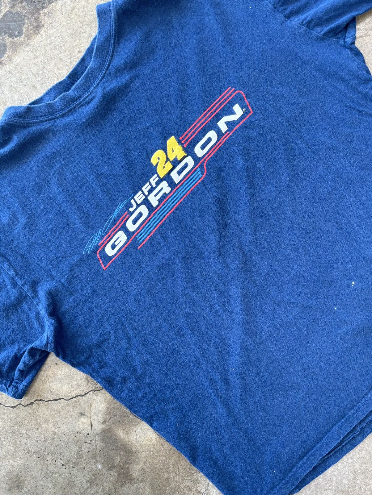 NASCAR × Vintage Vintage NASCAR Jeff Gordon 24 Tee XL Size US XL / EU 56 / 4 - 1 Thumbnail