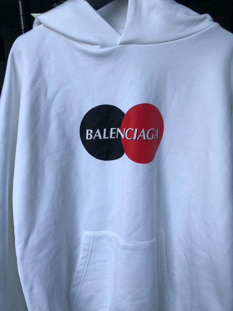 Balenciaga Balenciaga White sweater Size US S / EU 44-46 / 1 - 1 Thumbnail