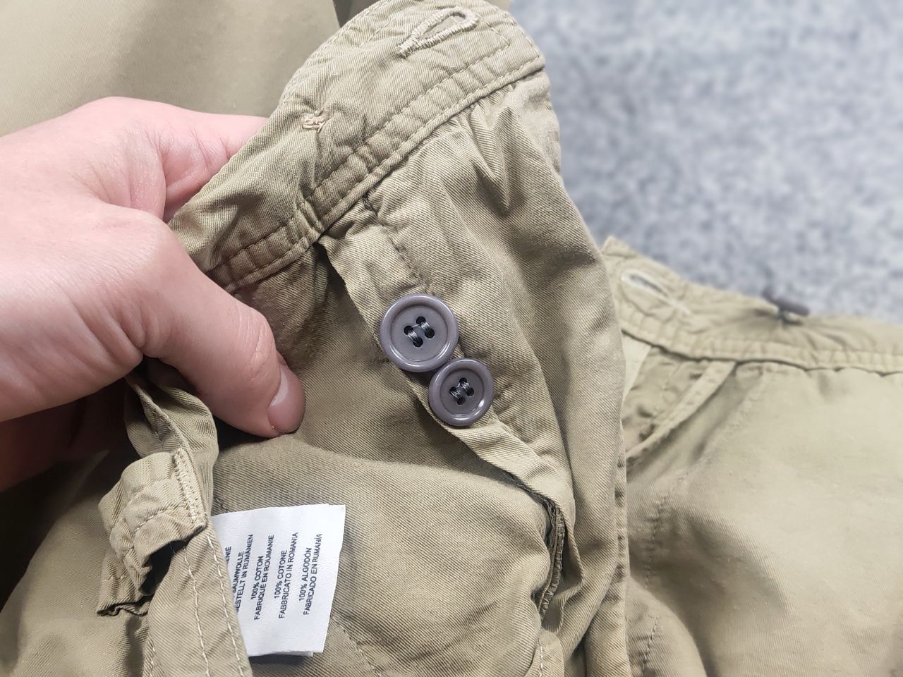 Dries Van Noten Dries Van Noten Design Wide Leg Beige Trouser Chino Pants Size 30" / US 8 / IT 44 - 22 Thumbnail