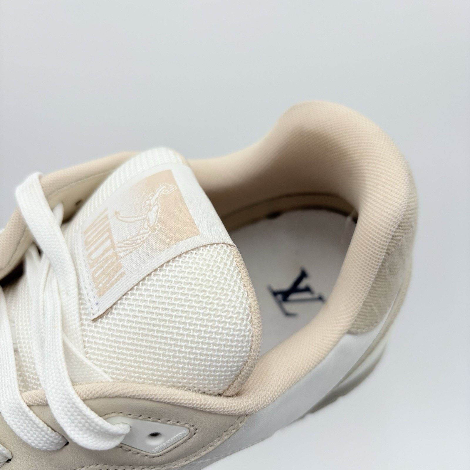 Louis Vuitton 13-13.5 Louis Vuitton Trainer Strap ' Beige ' | GREAT COND! Size US 13 / EU 46 - 6 Thumbnail