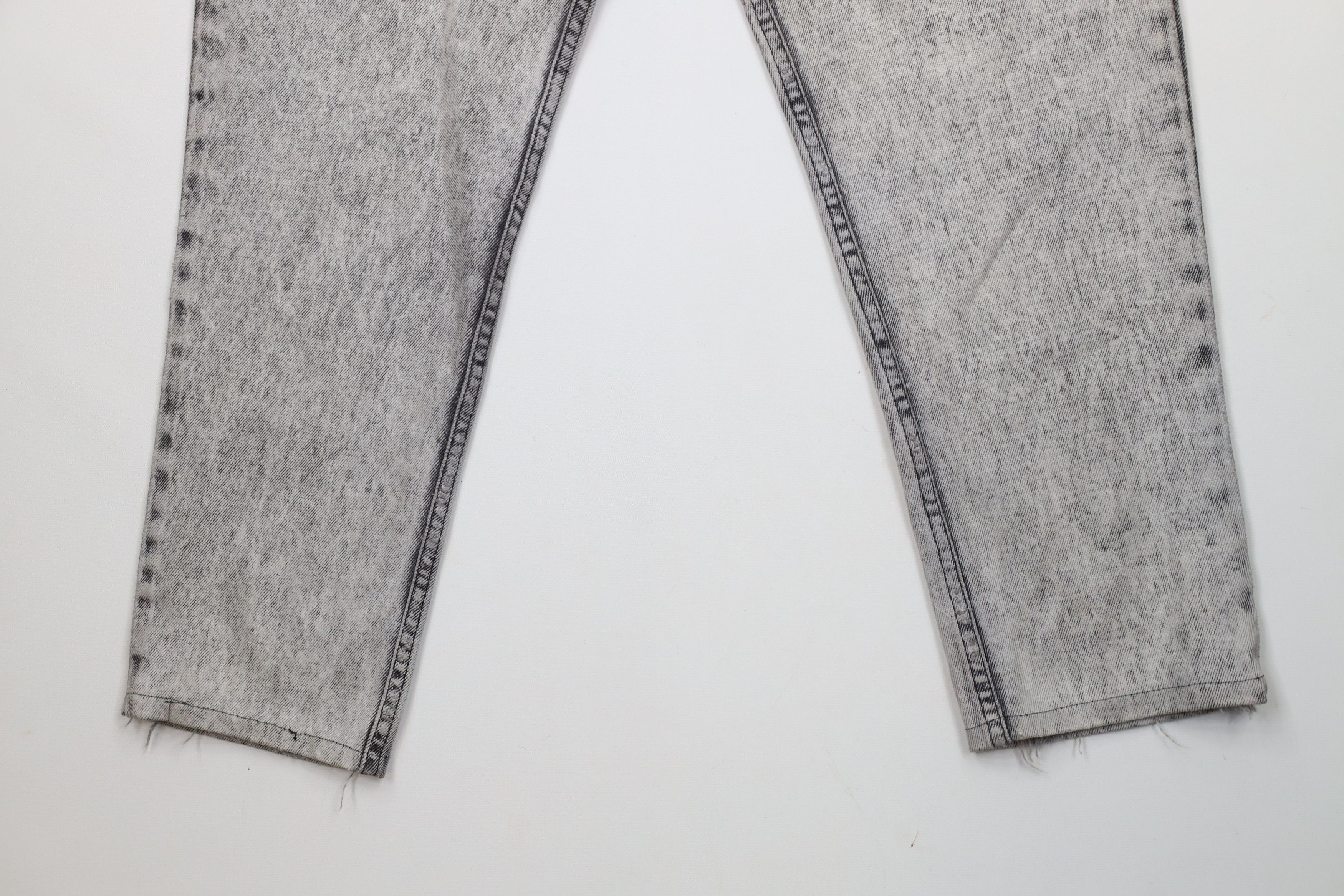 Guess × Vintage Vintage 80s Georges Marciano Guess Wash Tapered Leg Jeans Size 31" - 14 Thumbnail
