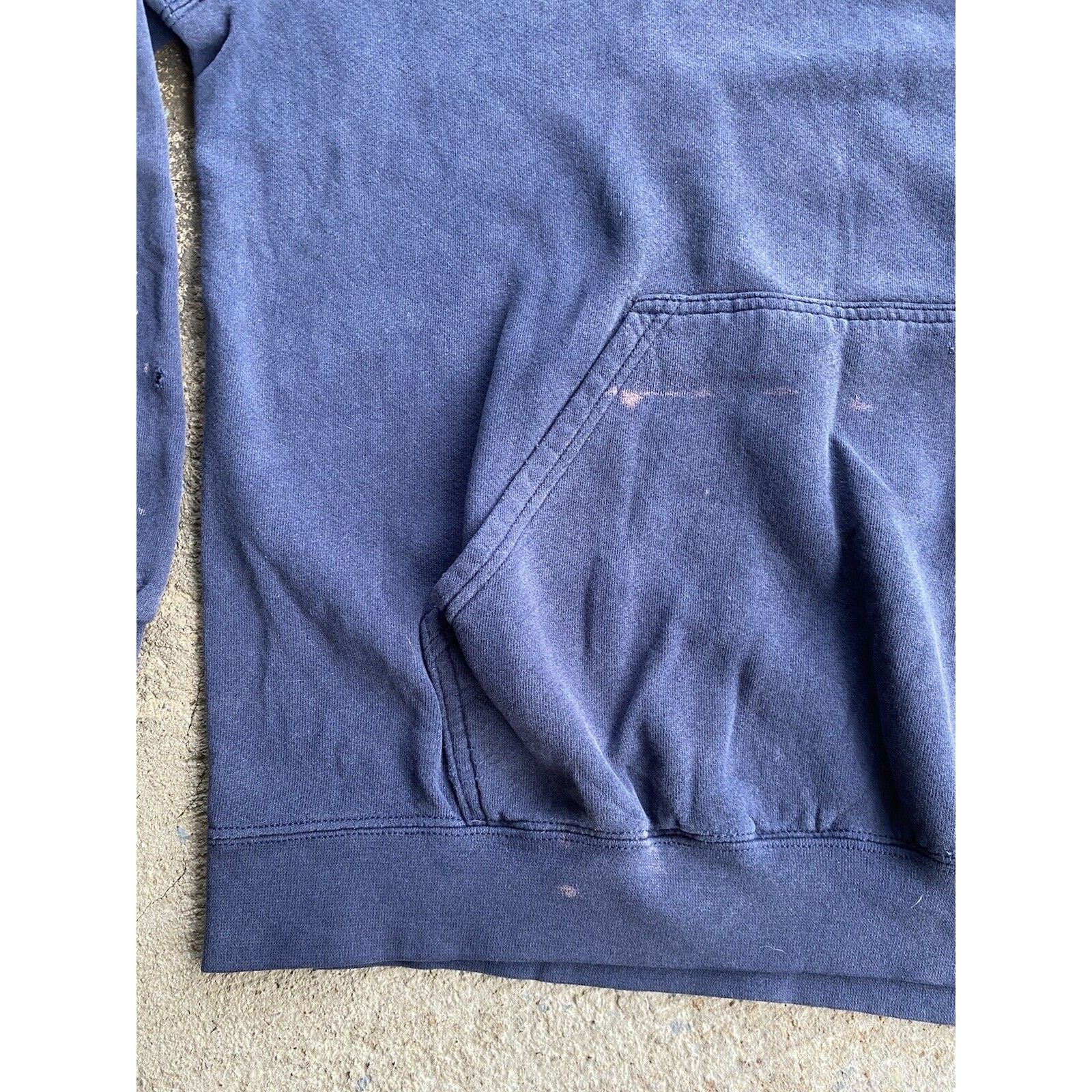 Nike Vtg Y2K NIKE Center Swoosh Check Hoodie Faded Distressed Size US XL / EU 56 / 4 - 6 Thumbnail