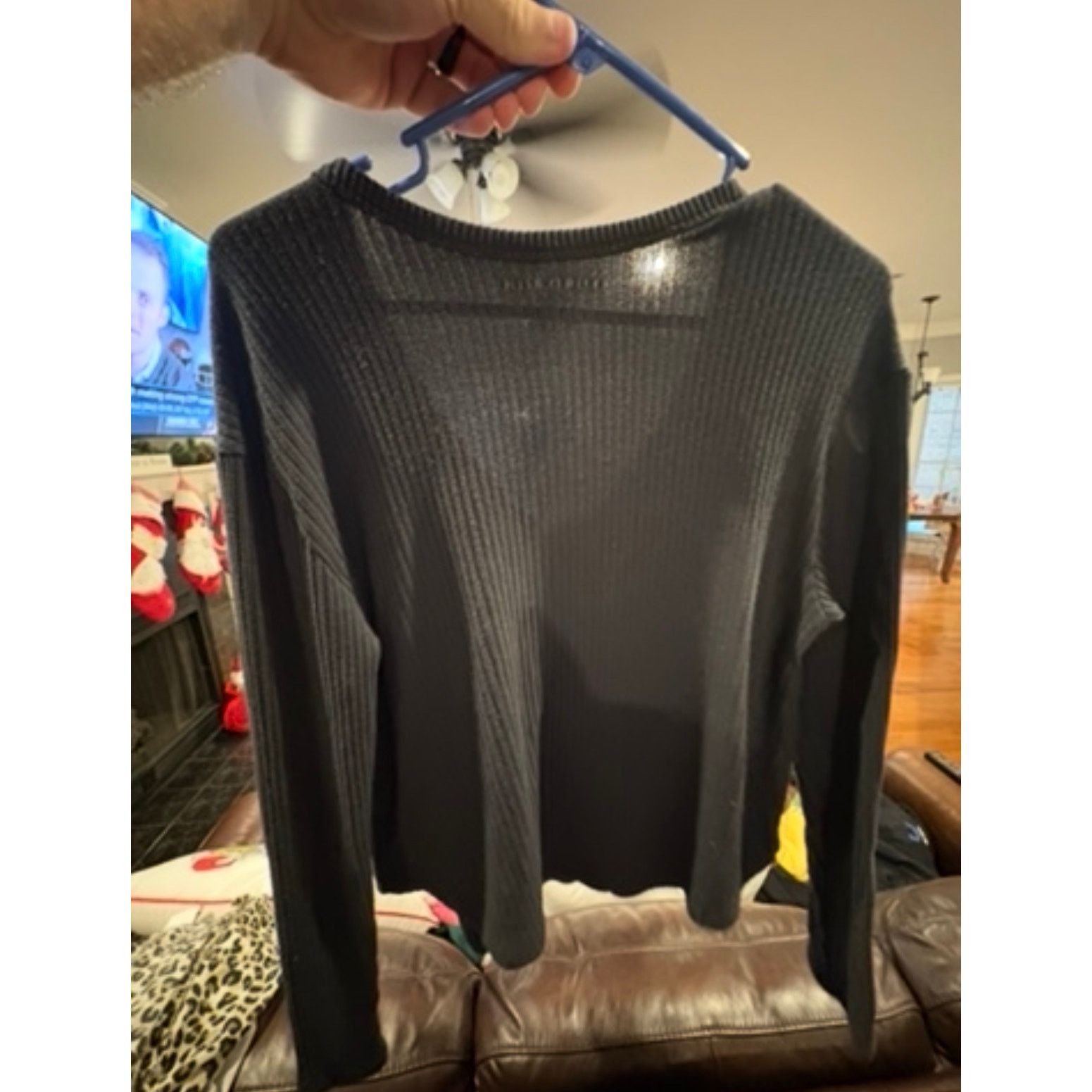 American Eagle Outfitters American Eagle Sweater Women’s Small Black Long Sleeve Size S / US 4 / IT 40 - 4 Thumbnail