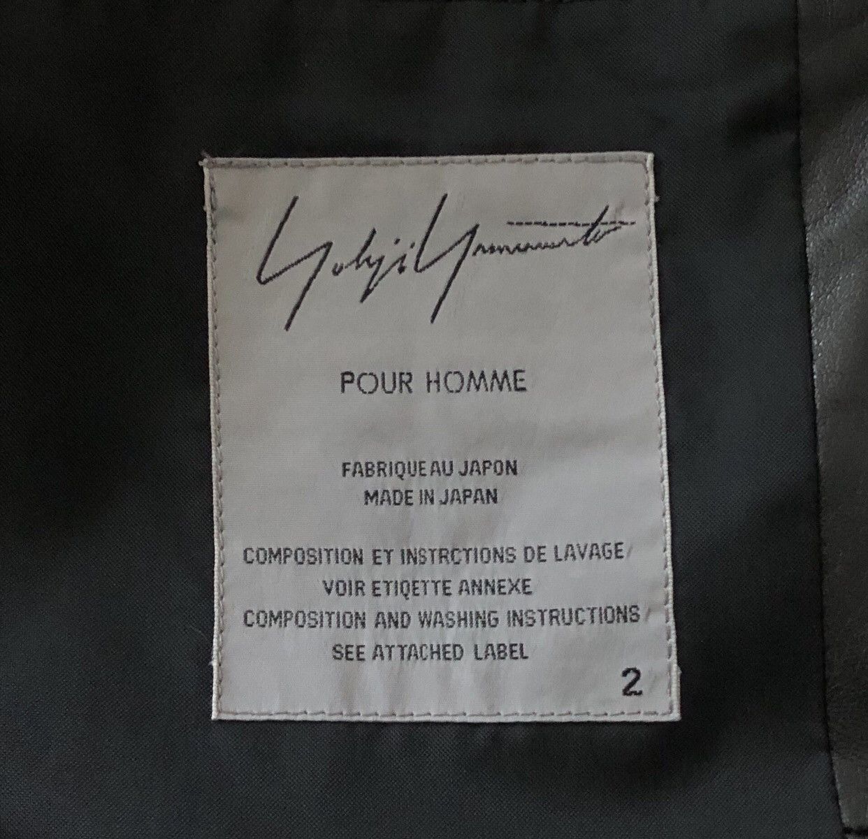 Yohji Yamamoto Yohji Yamamoto sheepskin patchwork leather collar suit Size 42S - 5 Thumbnail