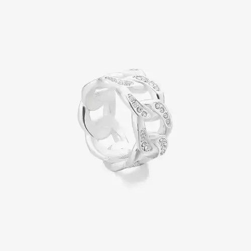 Other Fashion Silver Titanium Men's Ring Size ONE SIZE - 1 Thumbnail