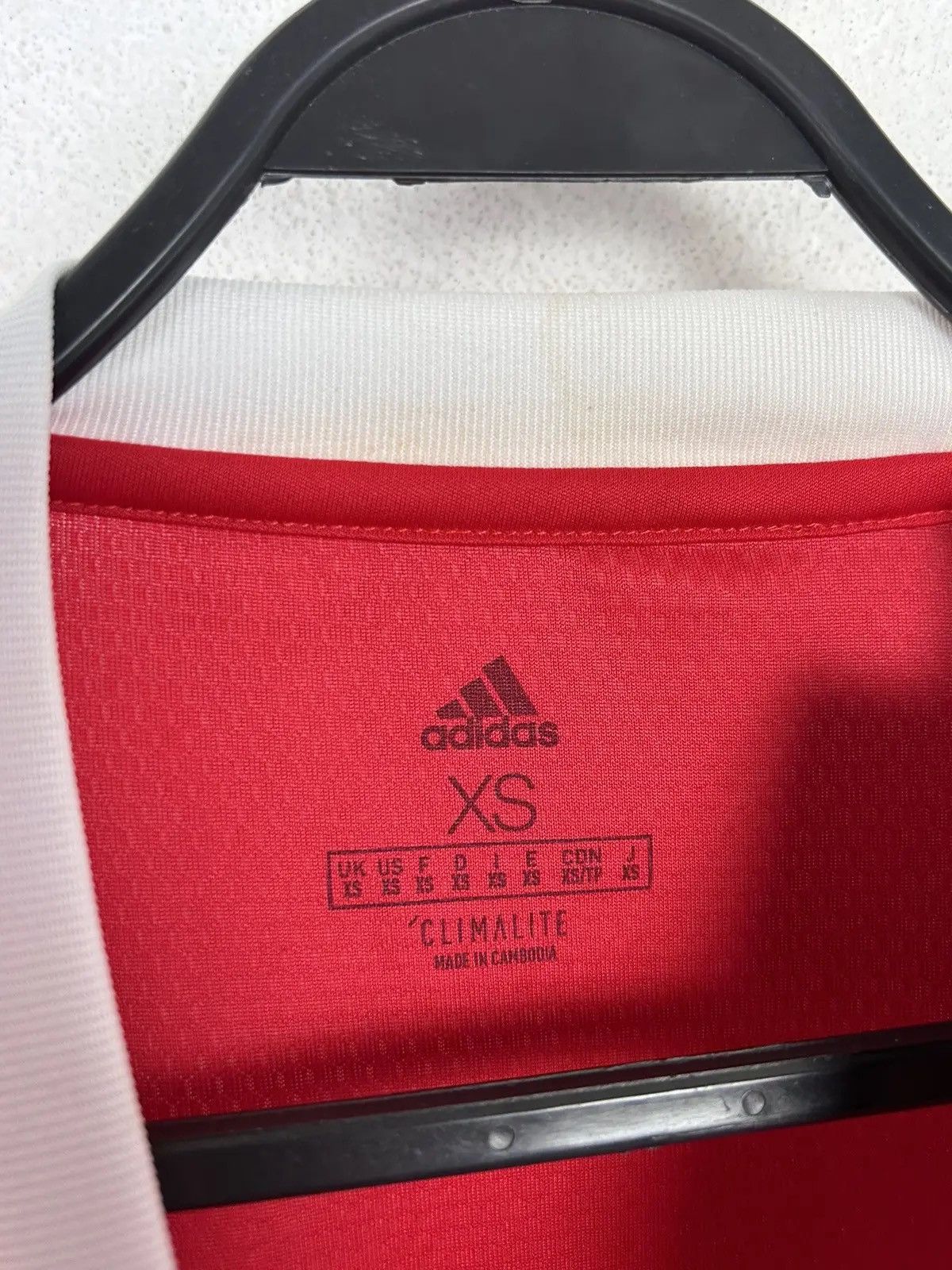 Adidas Adidas x SL Benfica 2019/20 Home Kit Soccer Jersey Size US XS / EU 42 / 0 - 7 Thumbnail