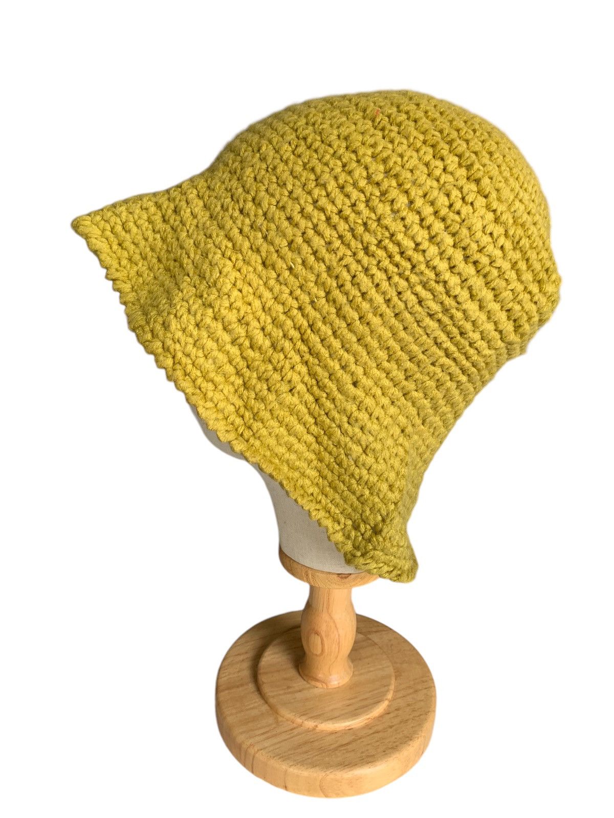 Japanese Brand × Kapital × Vintage Hippies style Knitted Crochet Bucket Hats Size ONE SIZE - 5 Thumbnail