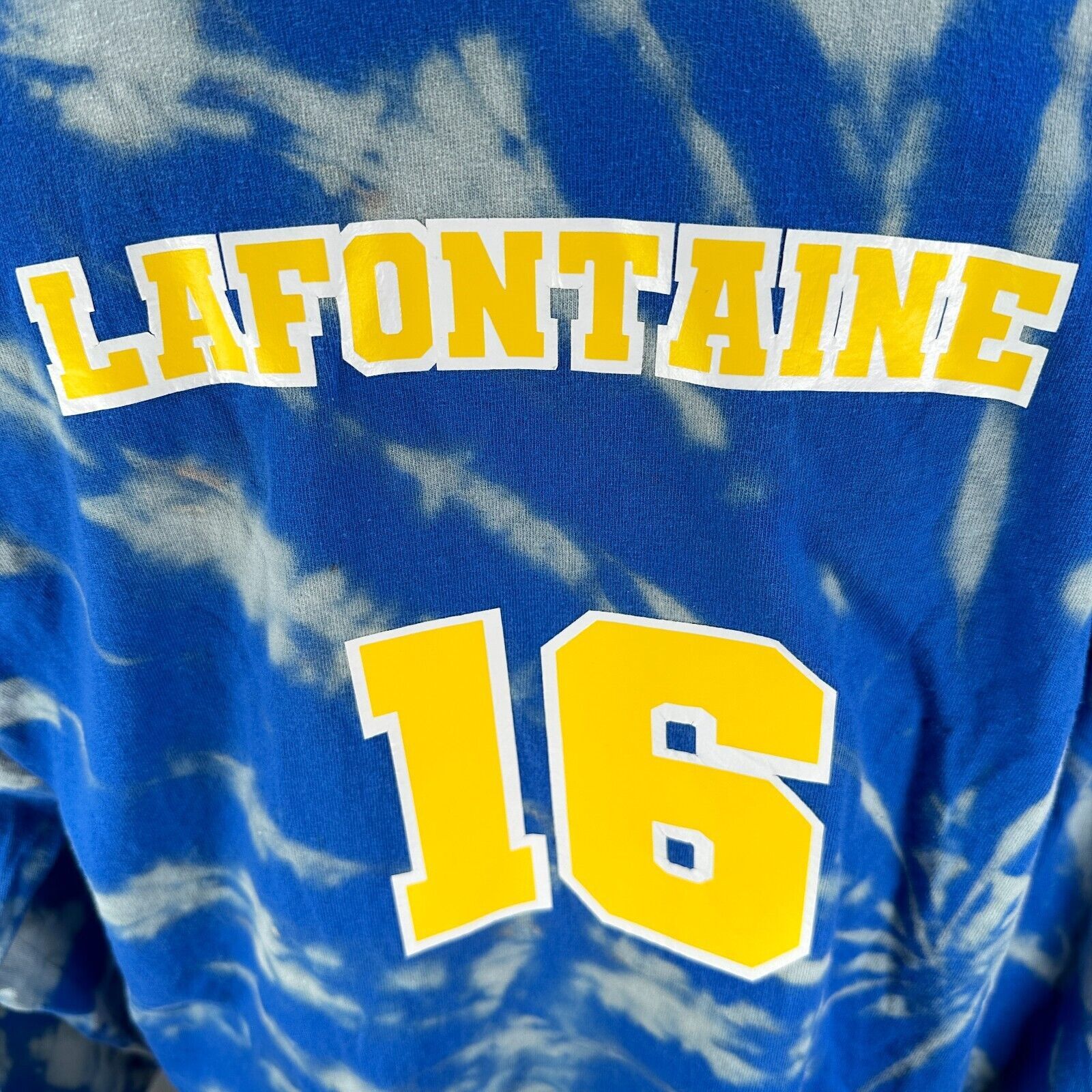 NHL Buffalo Sabres LaFontaine T-Shirt Medium Tie Dye Long Sleeve Size US M / EU 48-50 / 2 - 8 Thumbnail