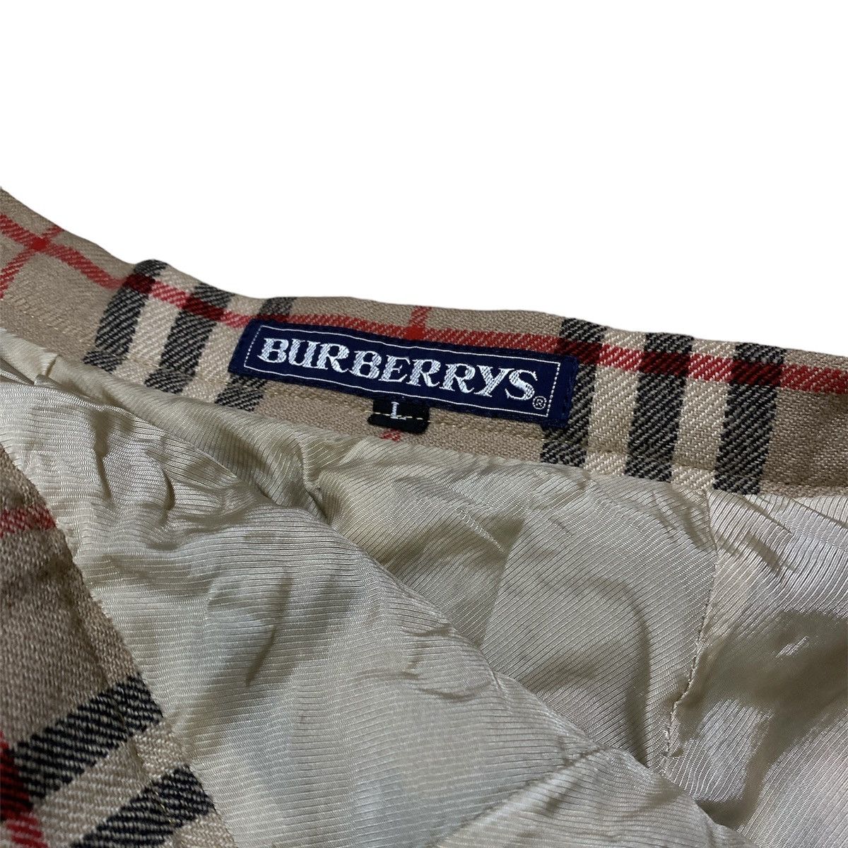 Burberry × Vintage Vintage 70s-80s Burberrys Nova Check Pleated Skirt Size 24" / US 00 / IT 34 - 8 Thumbnail