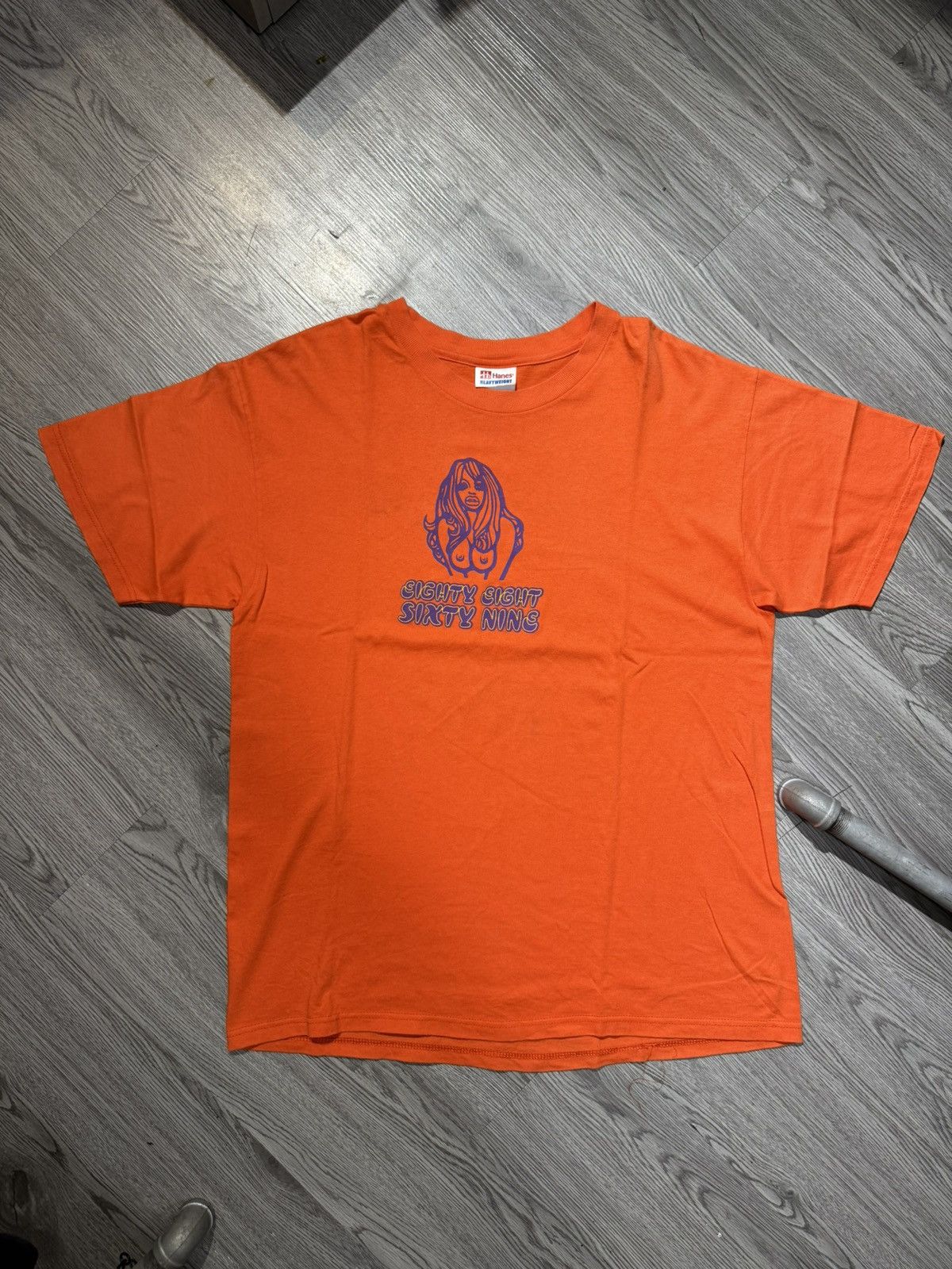 Japanese Brand 90’s JAPANESE RARE BOOBS LOGO Y2K RETRO VINTAGE TSHIRT TEE Size US L / EU 52-54 / 3 - 1 Thumbnail