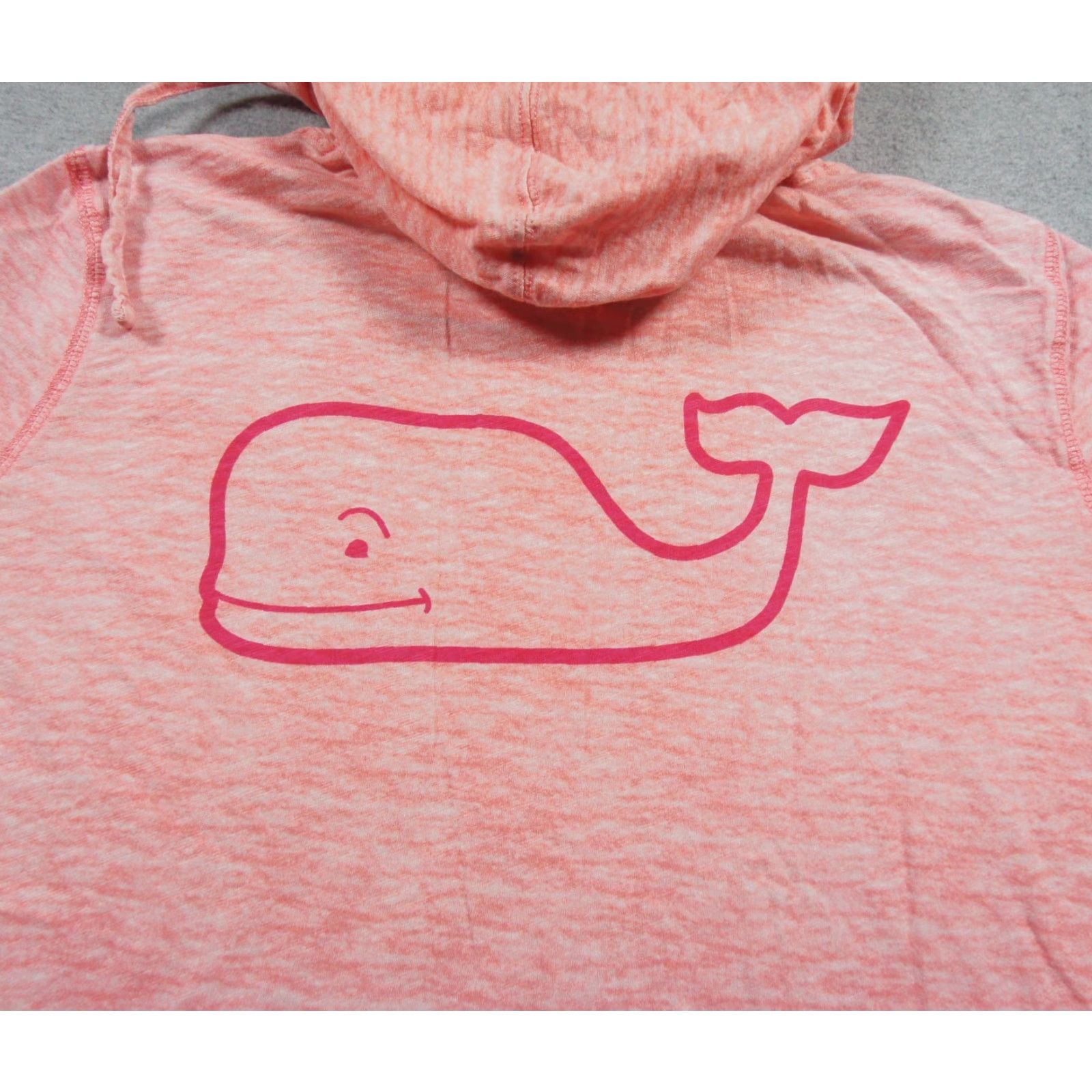Vineyard Vines VINEYARD VINES Shirt Womens Large Pink Long Sleeve Hooded Outdoors Casual Size L / US 10 / IT 46 - 7 Thumbnail