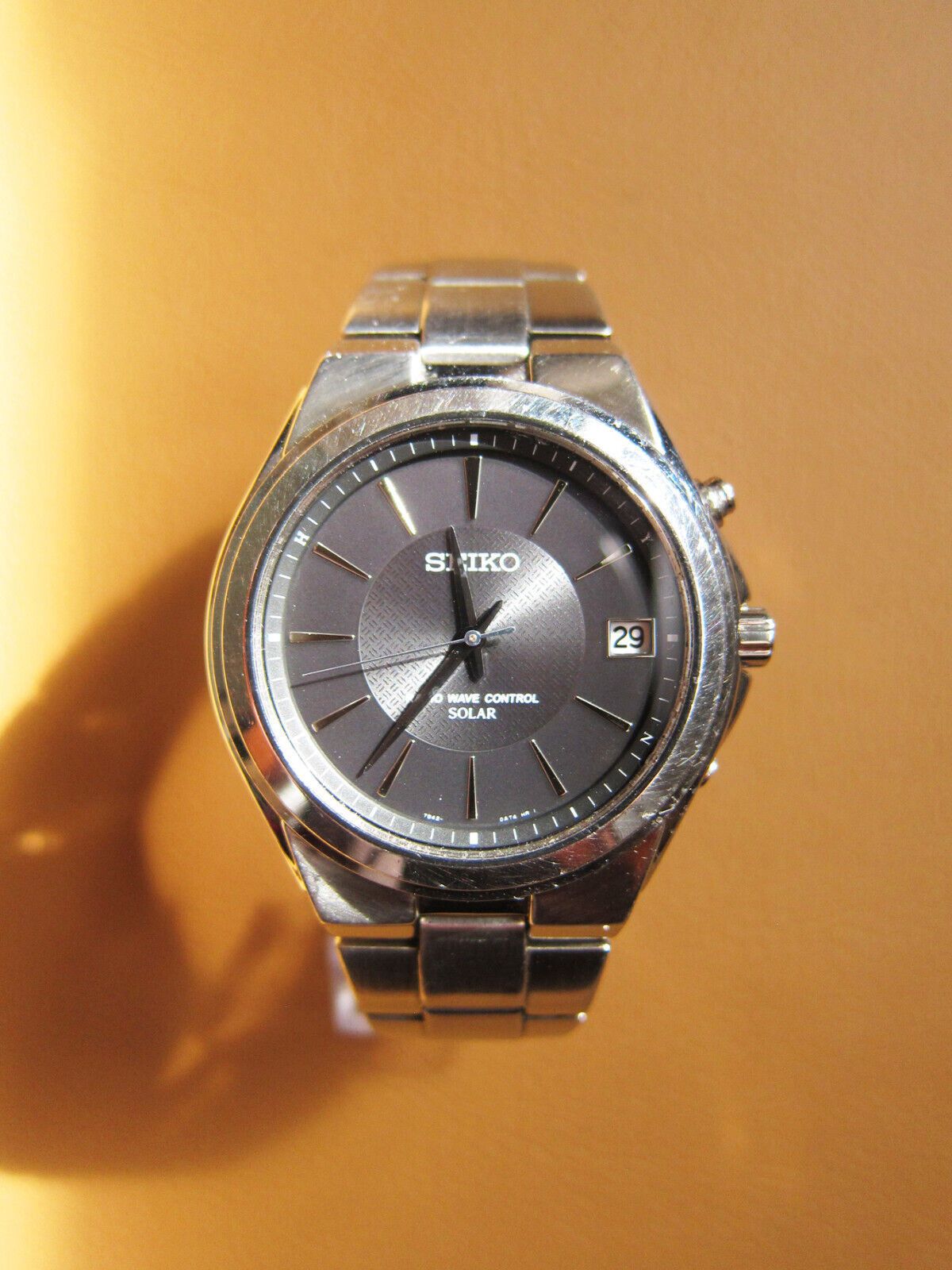Seiko SEIKO 7B42-0AL0 Solar Radio Wave Control S/S Men's Watch Size ONE SIZE - 12 Thumbnail
