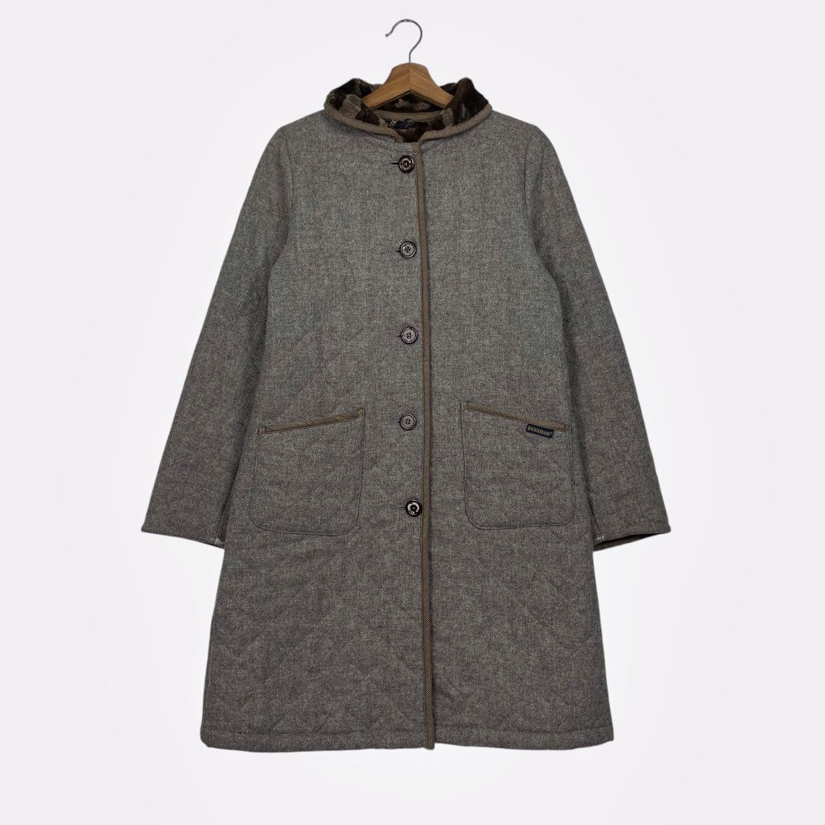 Lavenham Lavenham Wool Coat Size S / US 4 / IT 40 - 2 Thumbnail