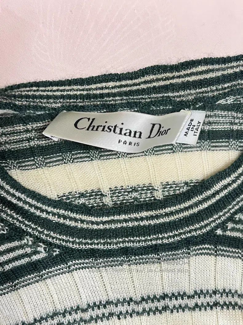 Dior Dior Striped knitted long sleeves Size XS / US 0-2 / IT 36-38 - 5 Thumbnail