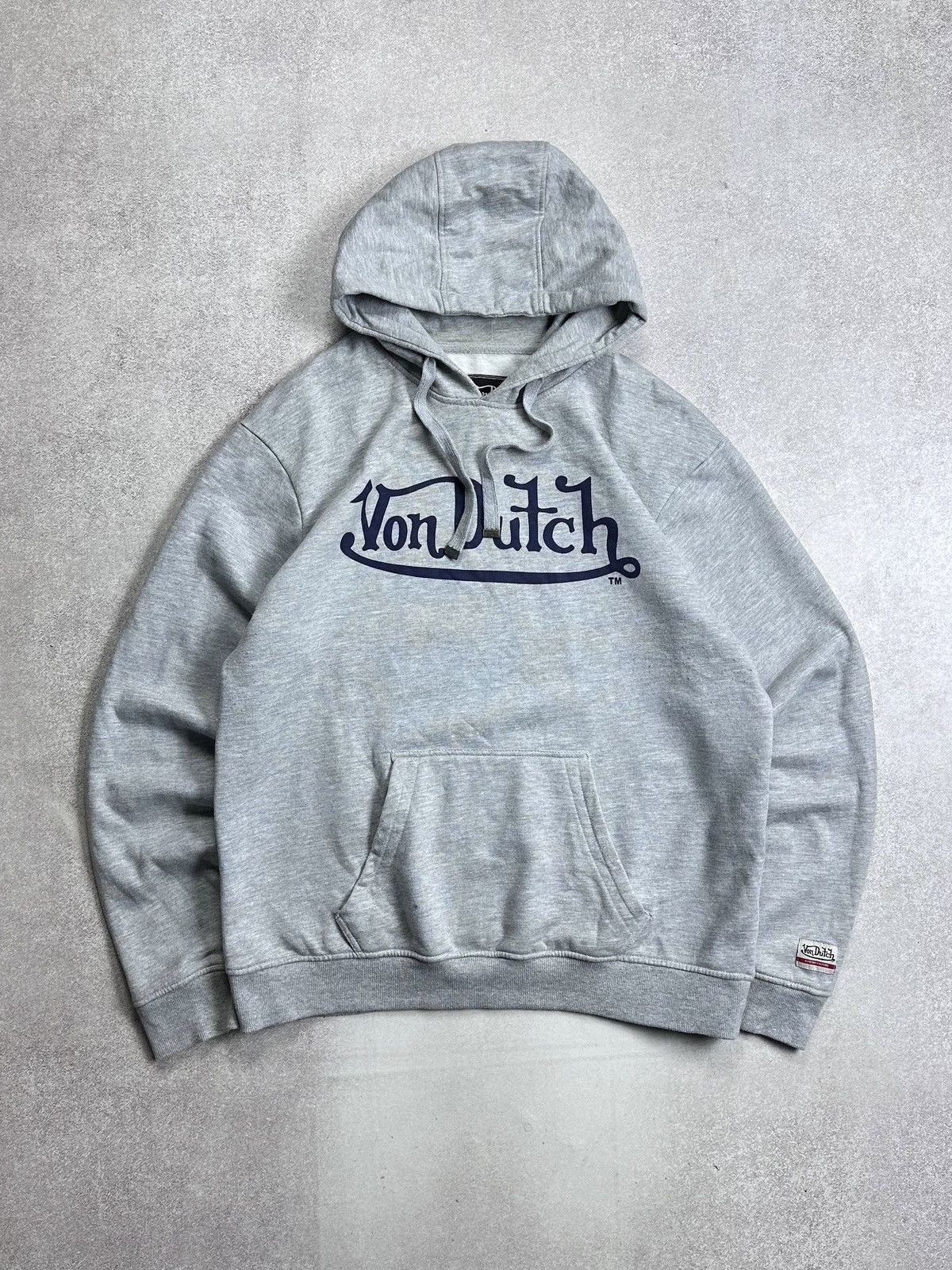 Von Dutch Vintage Von Dutch Big Logo Boxy Hoodie Y2K XXl Size US XXL / EU 58 / 5 - 1 Thumbnail