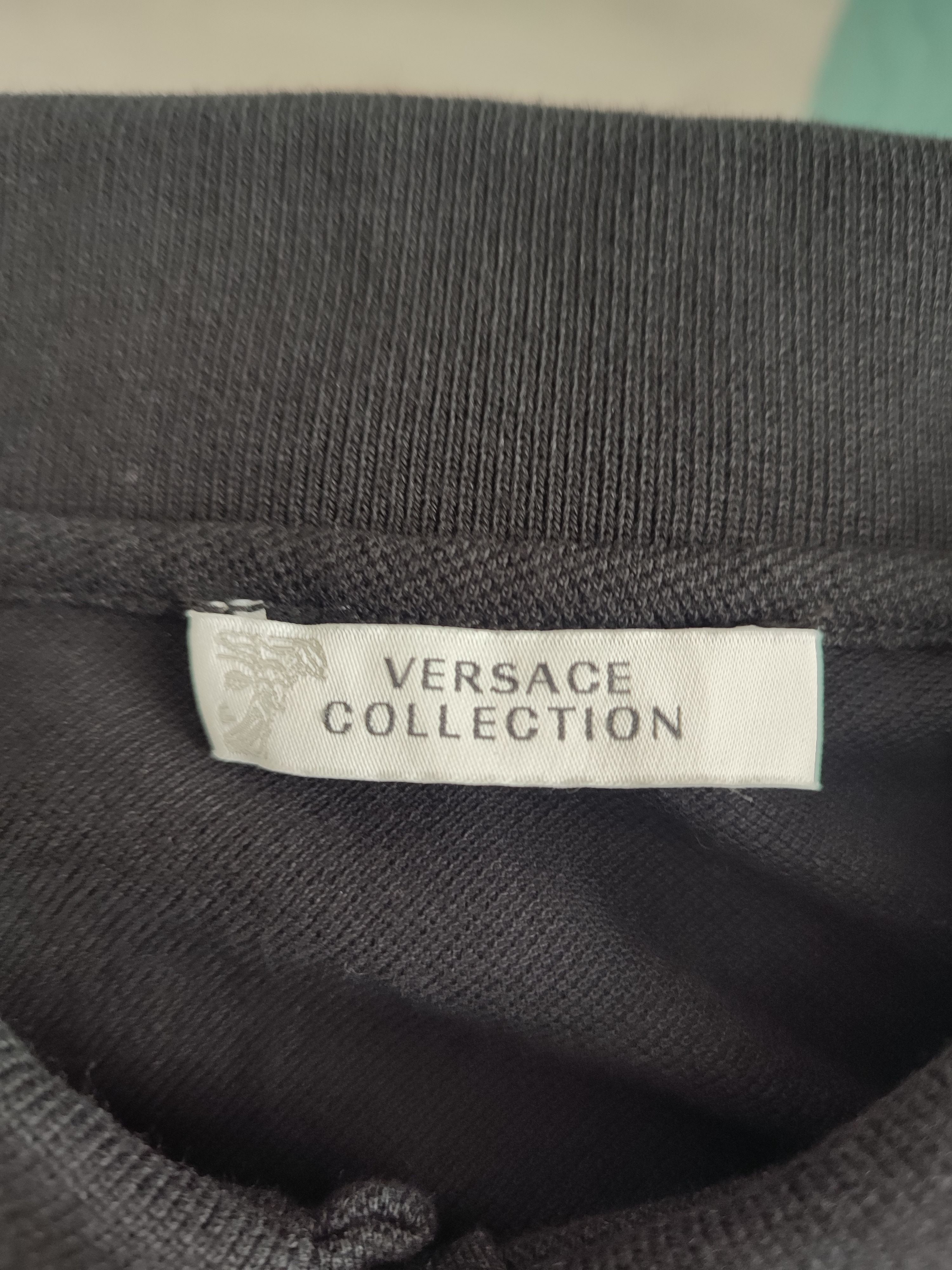 Versace Versace Collection polo black men Size US L / EU 52-54 / 3 - 6 Thumbnail