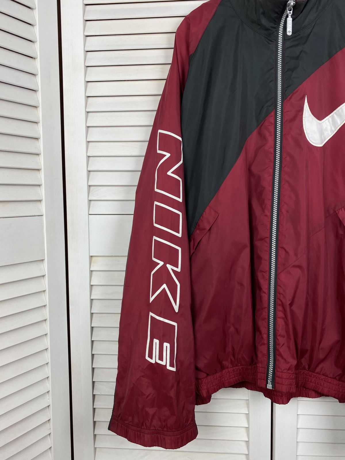 Nike Vintage 90s Zip Up Jacket Olympic Windbreaker Swoosh Nylon Size US M / EU 48-50 / 2 - 4 Thumbnail