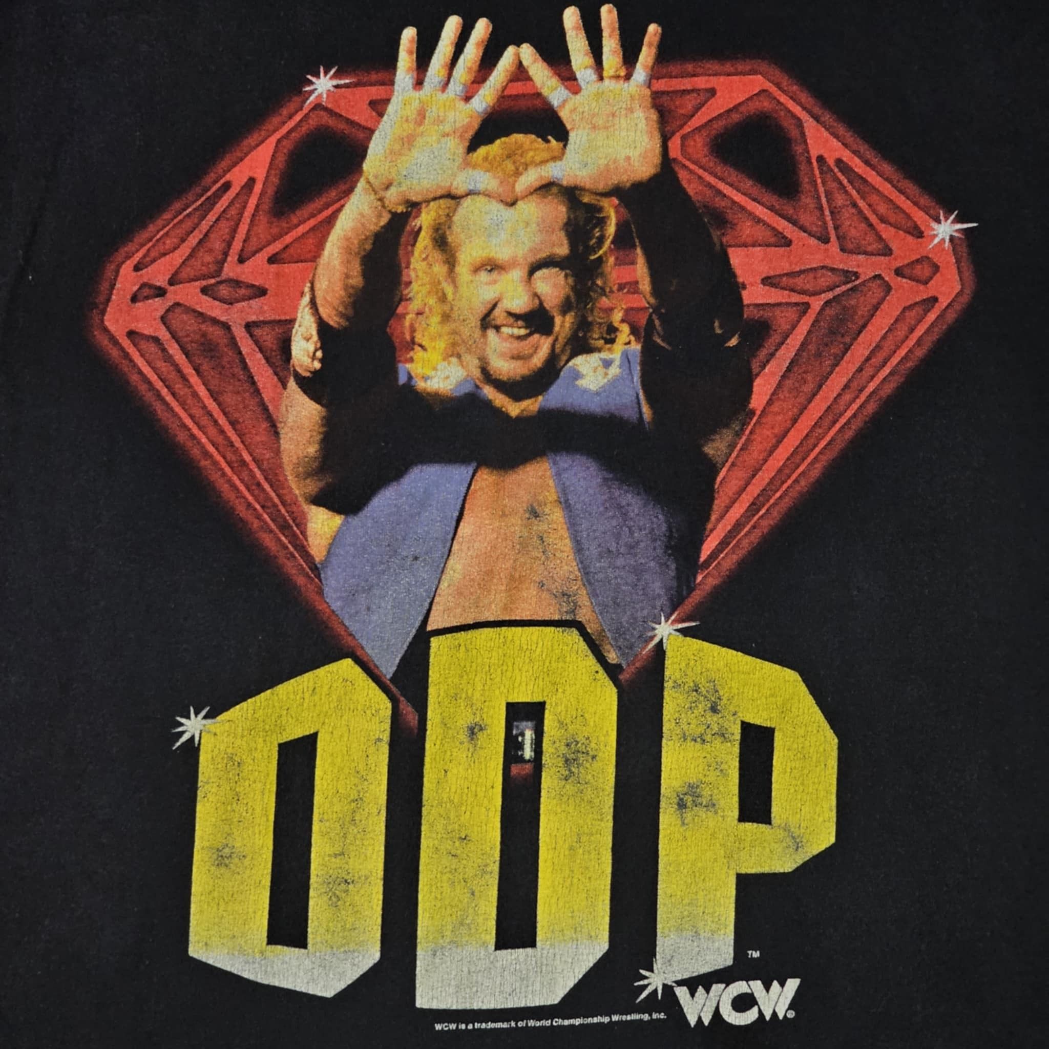 Vintage DDP Diamond Dallas Page Vintage 90s WCW Wrestling T-Shirt Size US L / EU 52-54 / 3 - 2 Thumbnail
