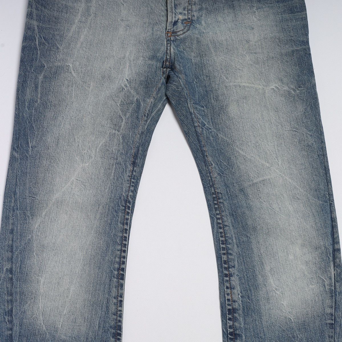 John Galliano Galliano Denim Jeans Pants Distressed Washed Mens Trousers Size US 32 / EU 48 - 4 Thumbnail