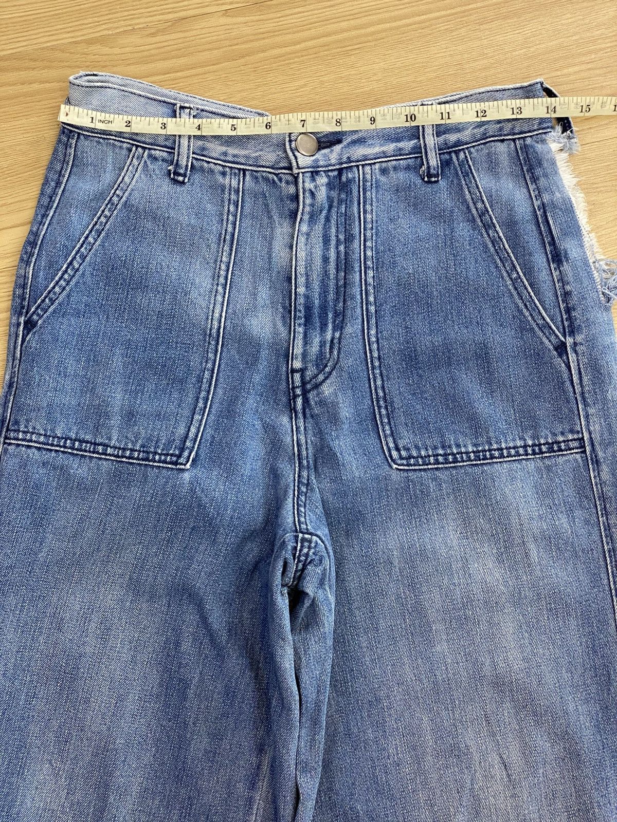 Japanese Brand Japanese Blue Wash Style Denim Jeans Size US 28 / EU 44 - 9 Thumbnail