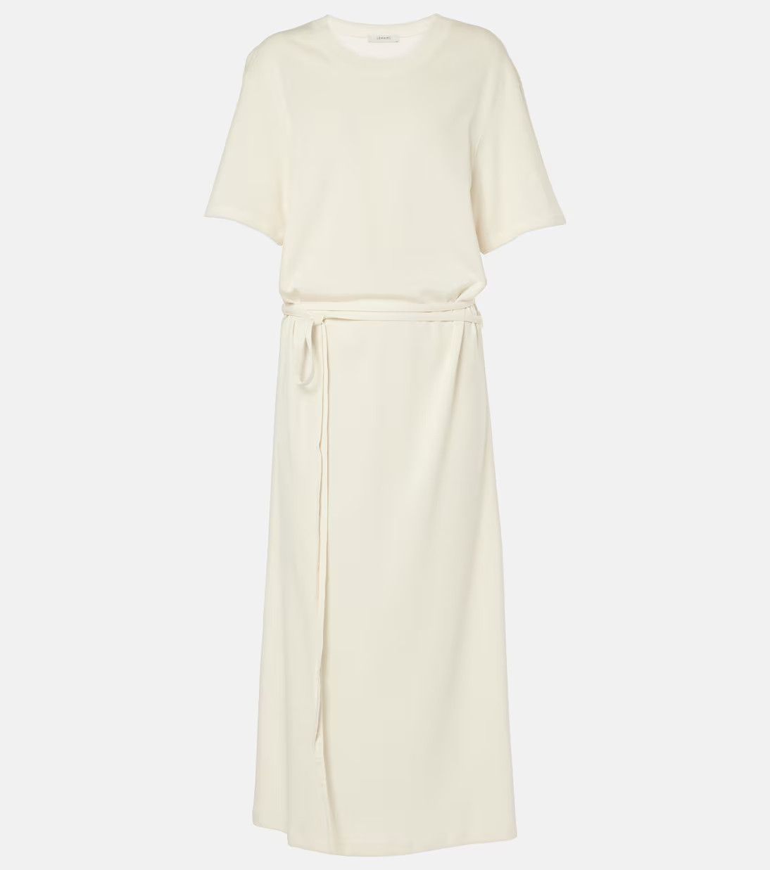 Lemaire o1s22i1n1024 Maxi T-Shirt Style Dress in Neutro Size M / US 6-8 / IT 42-44 - 1 Thumbnail