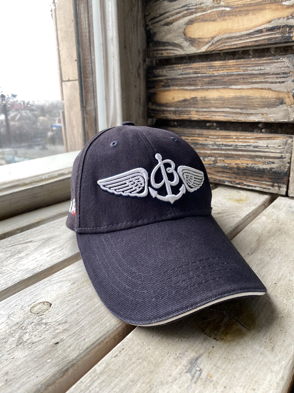 Breitling × Vintage Vintage 90s Breitling Logo Cap Hat Rolex Cartier Omega Size ONE SIZE - 1 Thumbnail