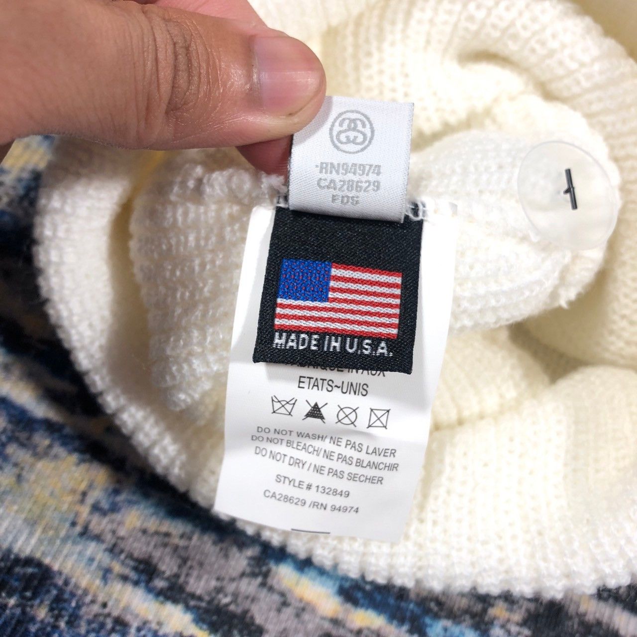 Stussy Stussy Oval Patch Cuff Beanie Size ONE SIZE - 5 Thumbnail