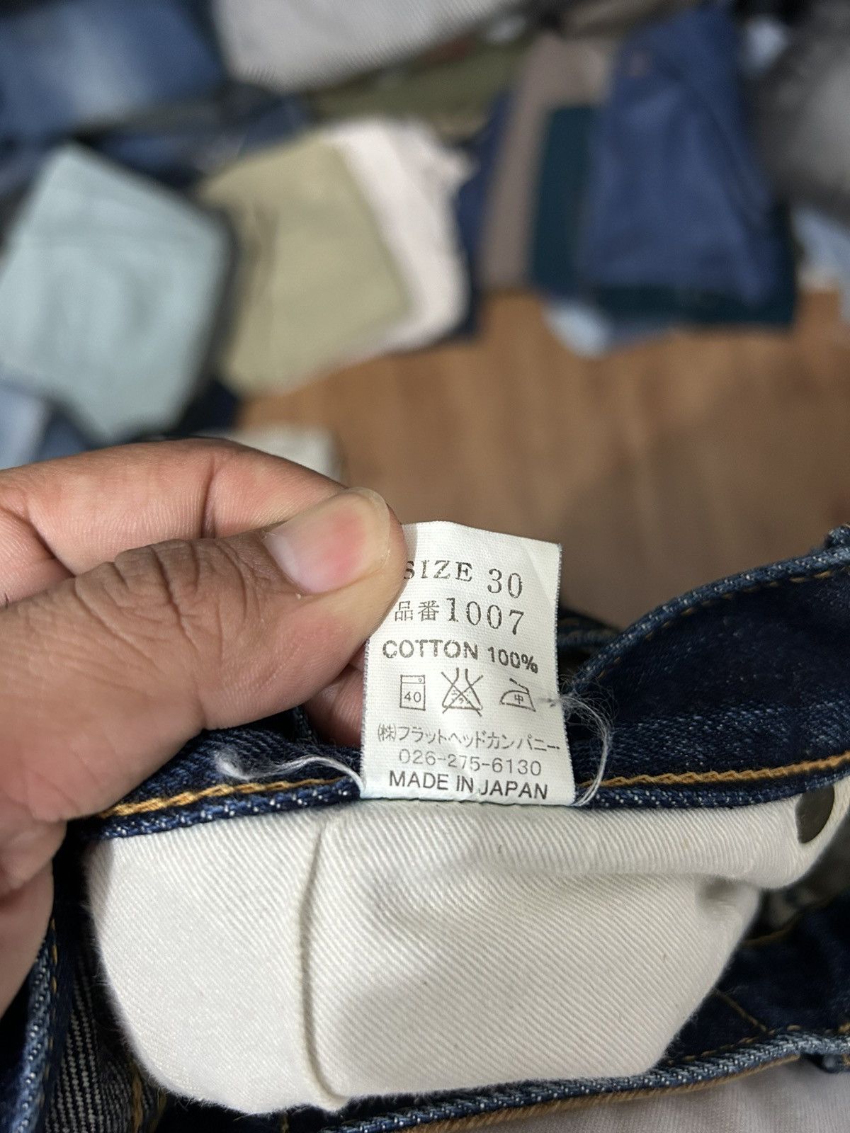 The Flat Head The Flat Head Flare Denim Jeans Size US 29 - 18 Thumbnail