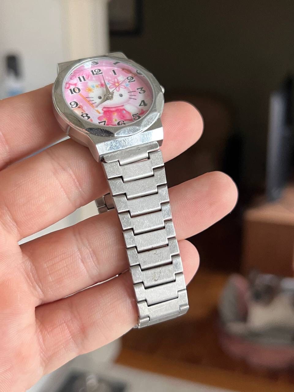Japanese Brand × Vintage Vintage Japanese style Hello Kitty Watch Futuristic Steel Size ONE SIZE - 3 Thumbnail
