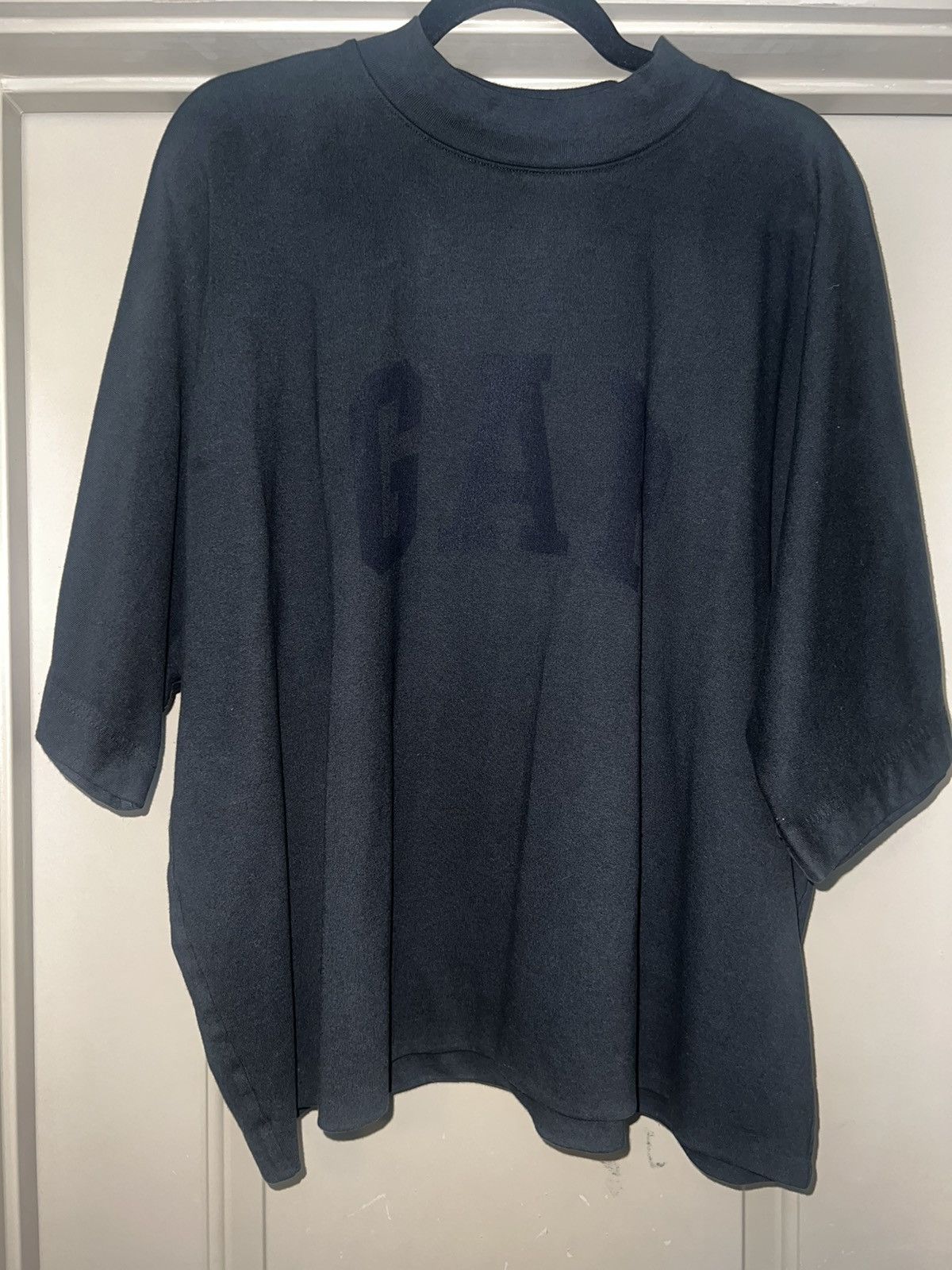 image of Yeezy Gap Balenciaga Dove Tee in Black, Men's (Size Small)