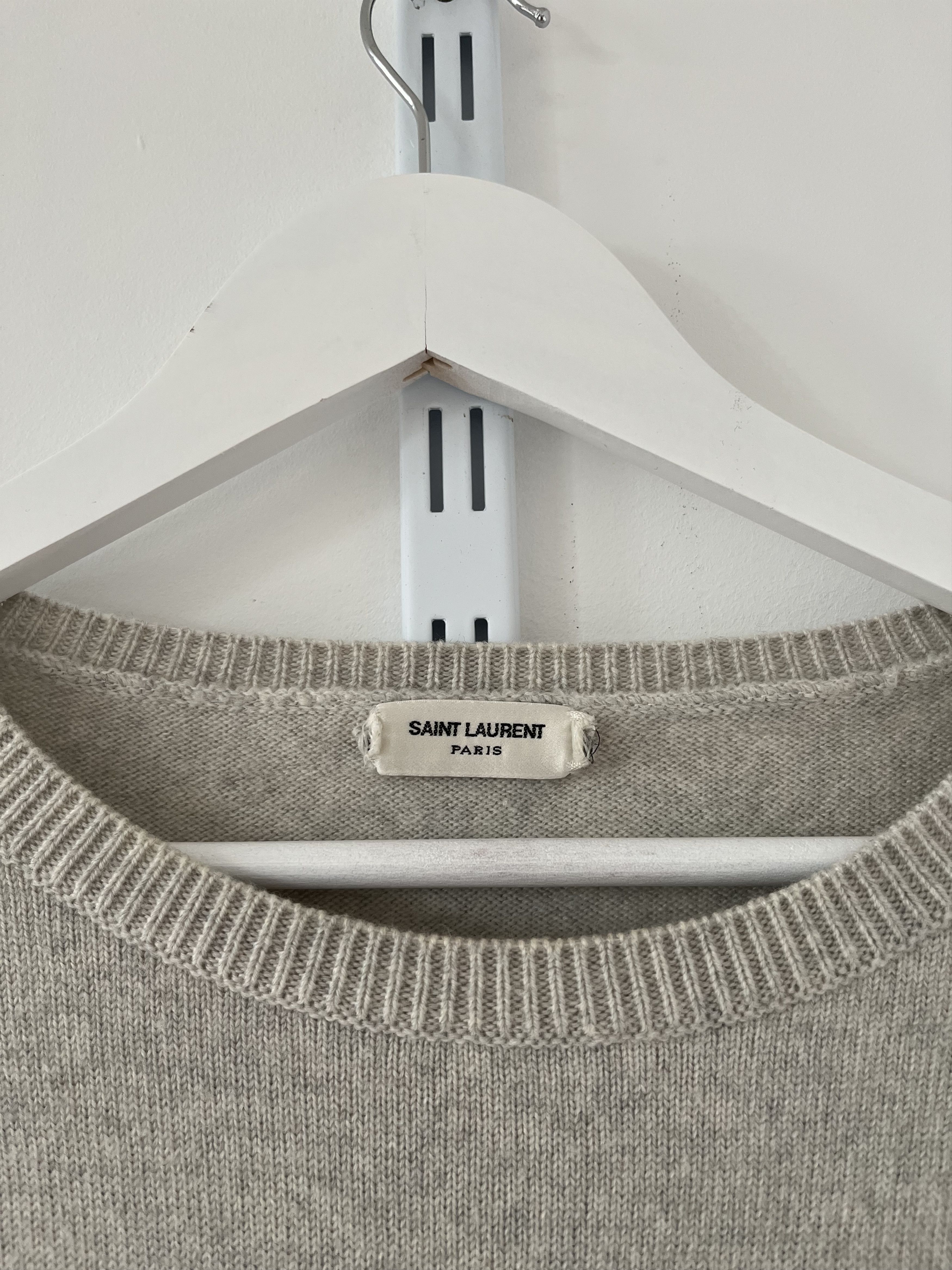 Saint Laurent Paris FW17 Saint Laurent Paris Heaven Wool Knitted Jumper Size L / US 10 / IT 46 - 3 Thumbnail