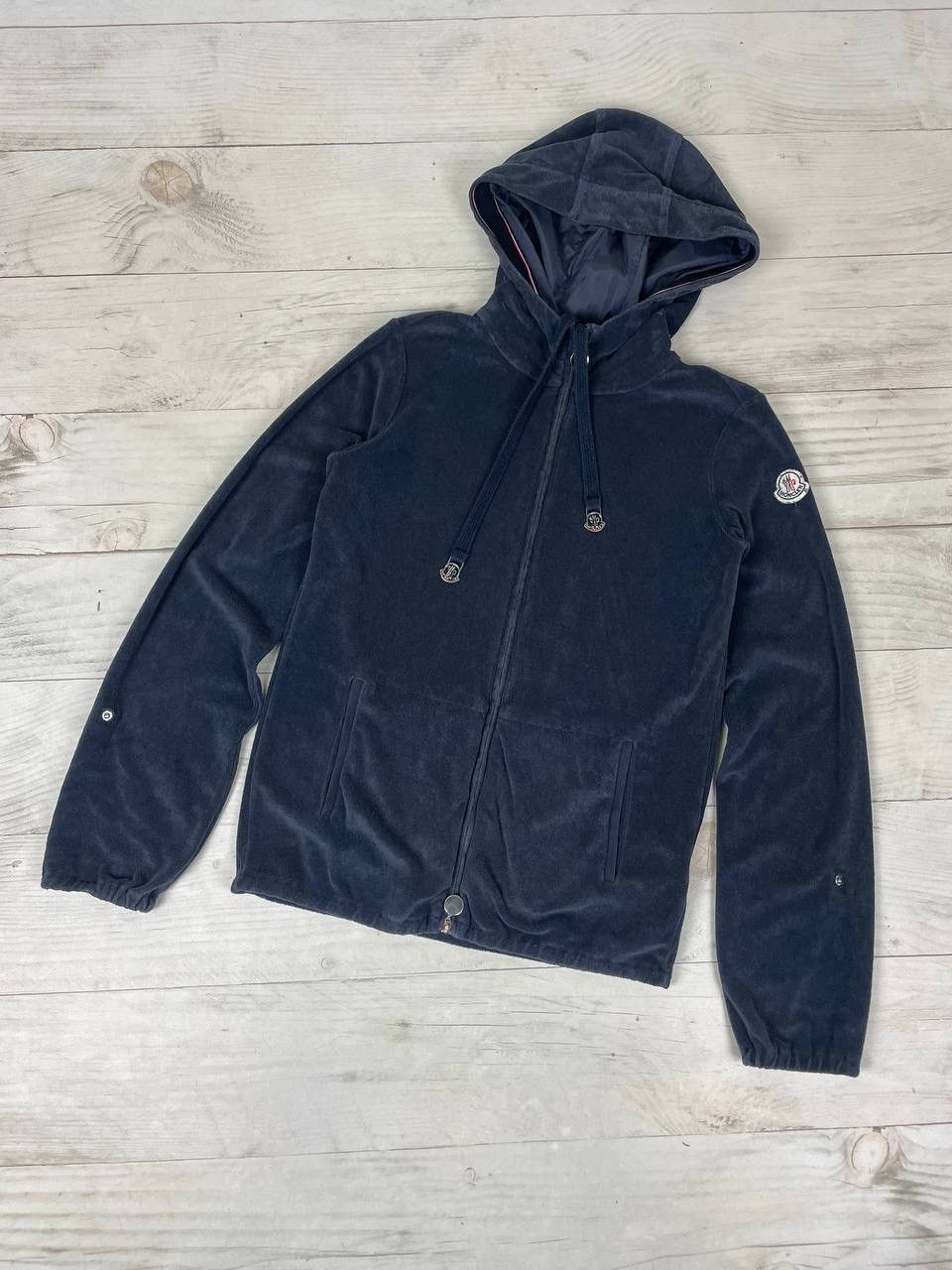 Moncler Vintage Moncler Maglia Cardigan Hoodie Full Zip Size S / US 4 / IT 40 - 1 Thumbnail