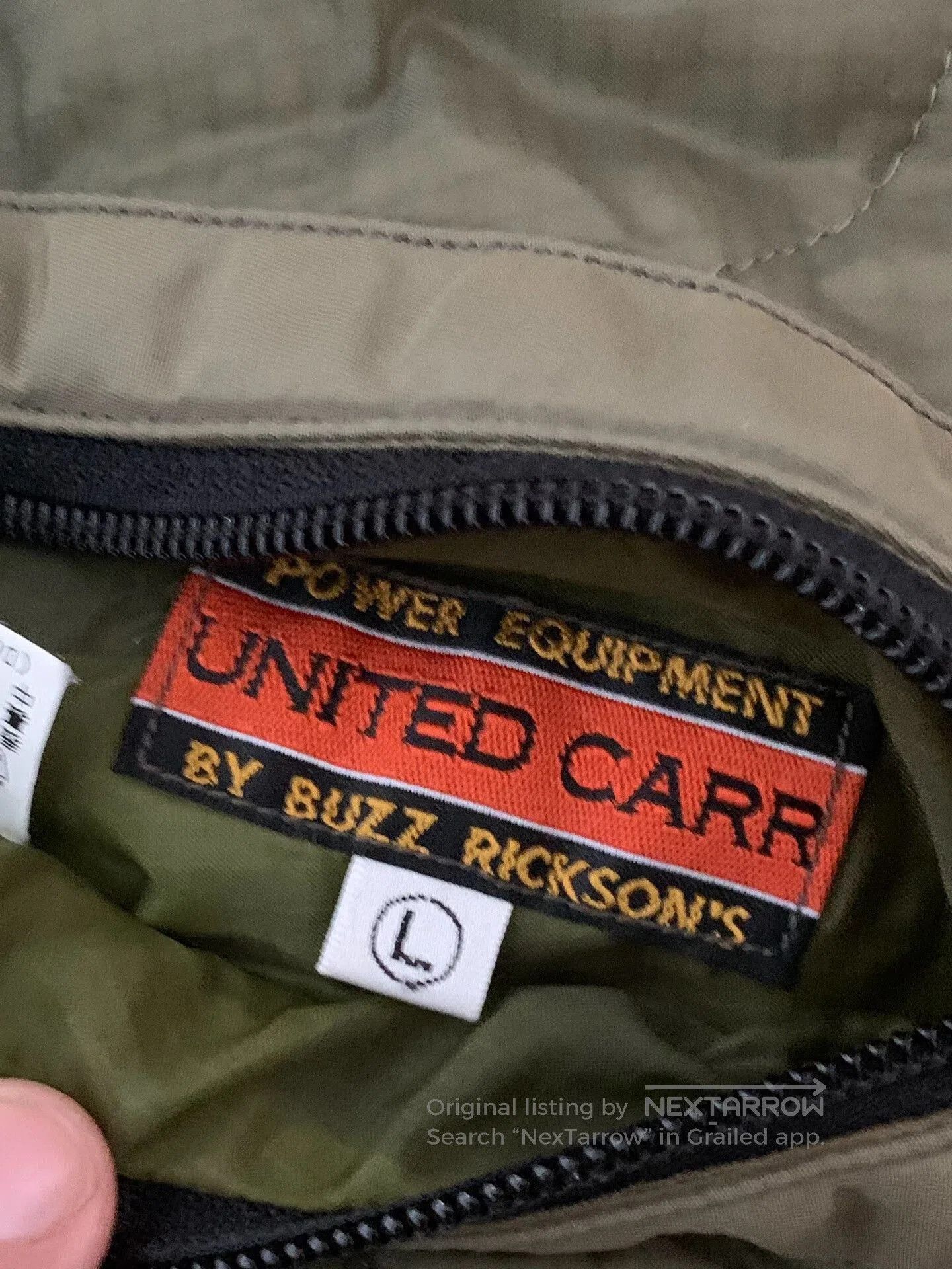 Buzz Rickson's buzz rickson’s military style quilted jacket. Size US L / EU 52-54 / 3 - 5 Thumbnail