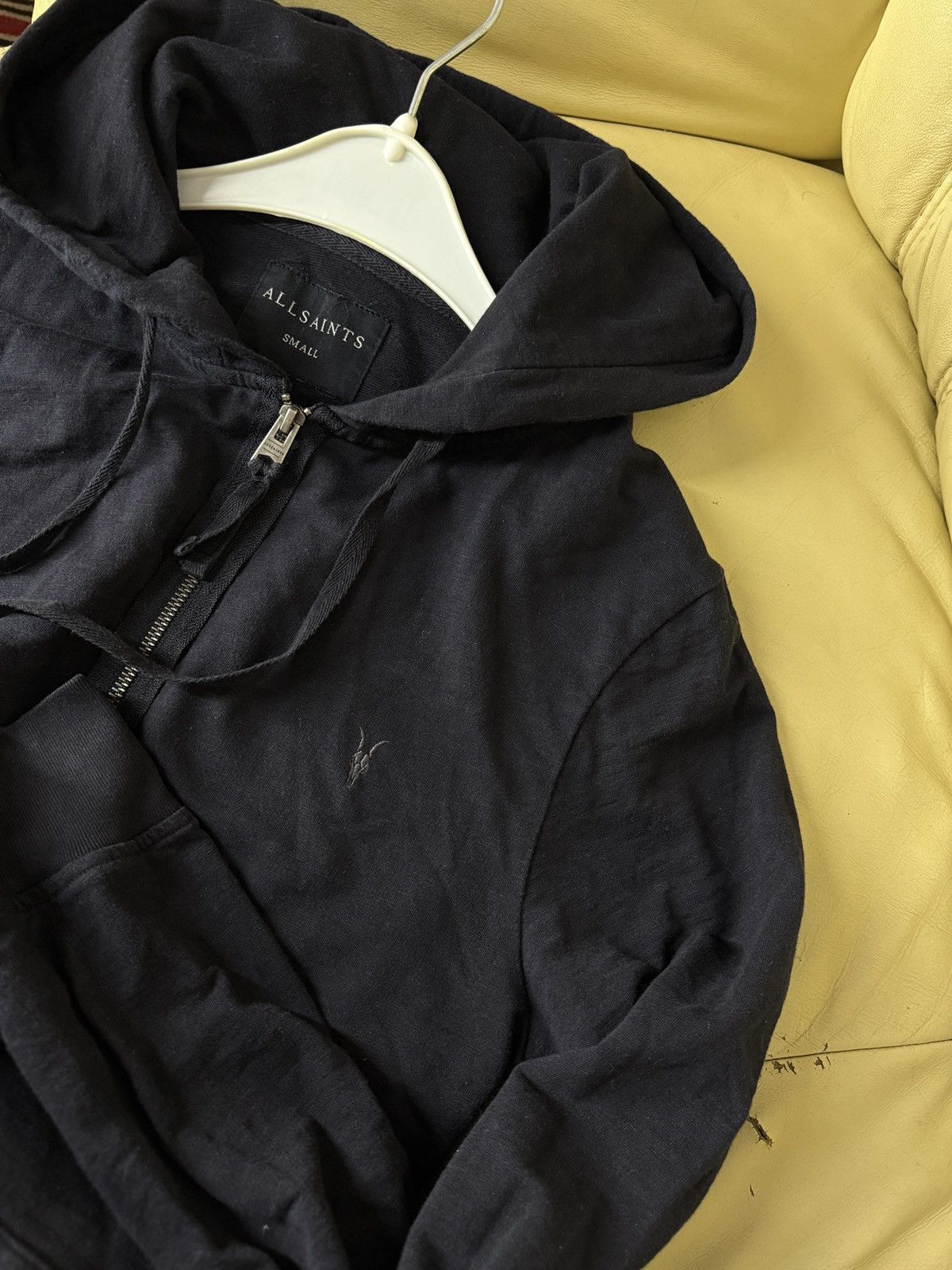 Allsaints Allsaints Zip Hoodie Navy Size US S / EU 44-46 / 1 - 10 Thumbnail